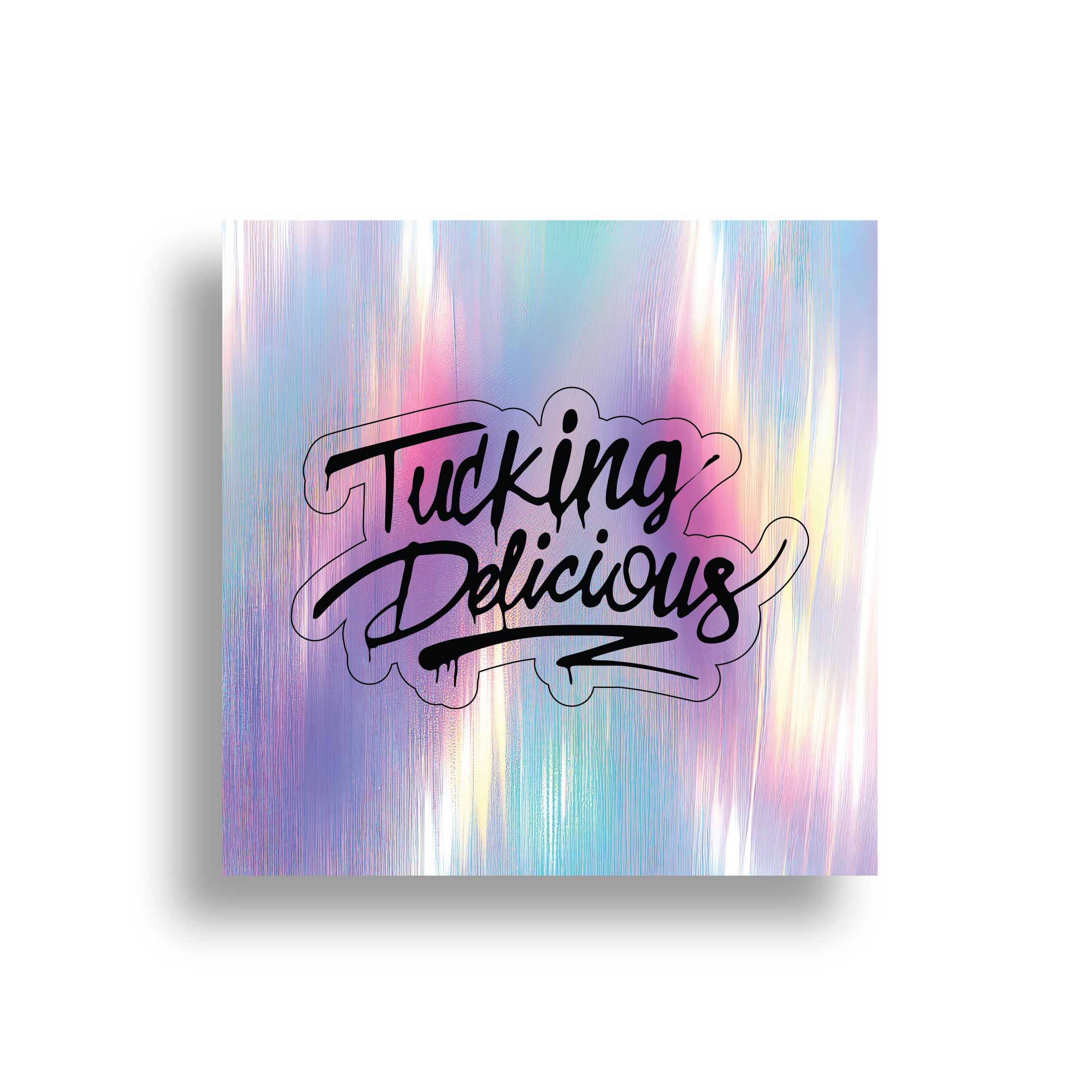 Tucking Delicious Sticker