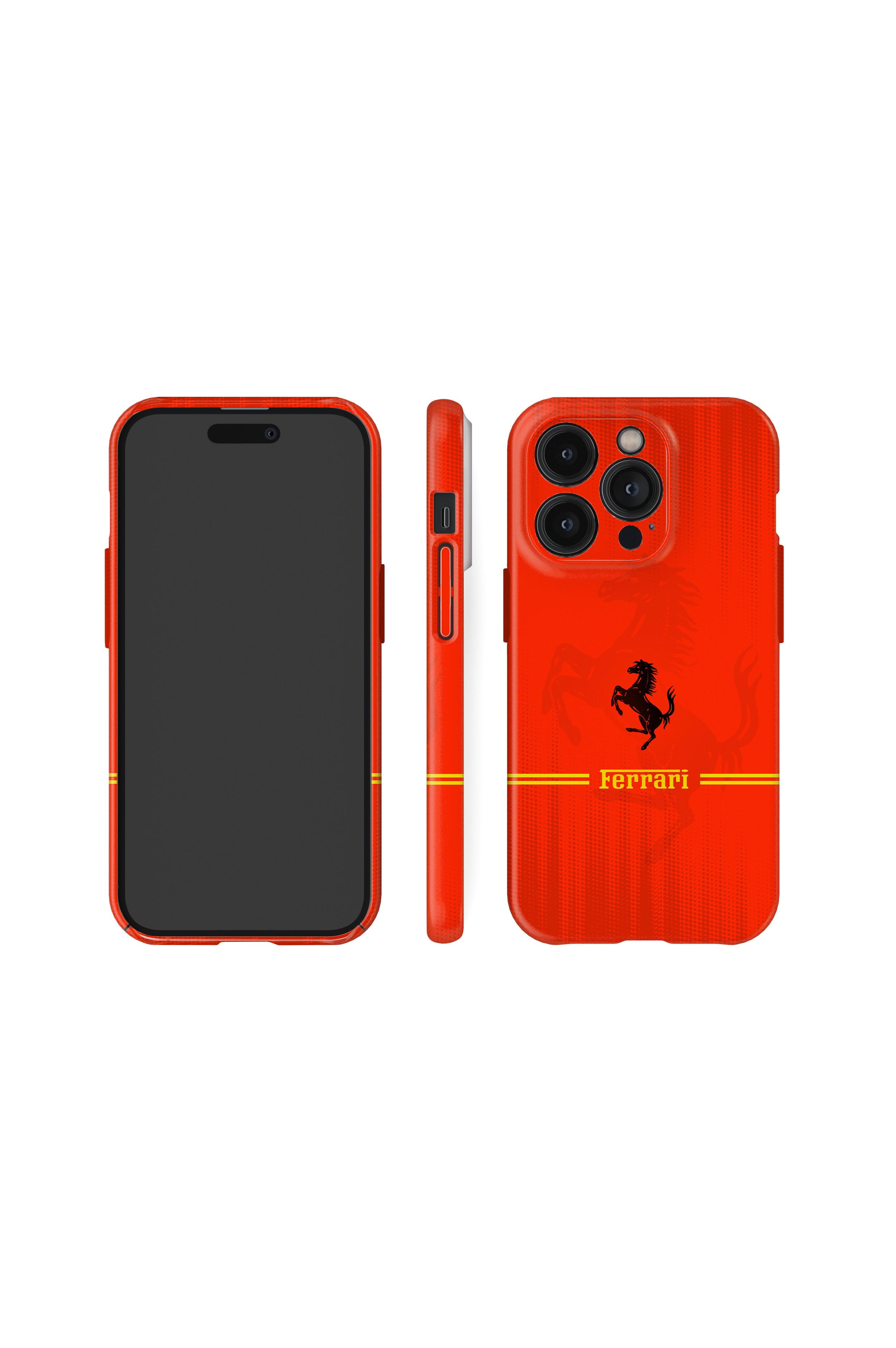 Ferrari Line Snaps iPhone Telefon Kılıfı