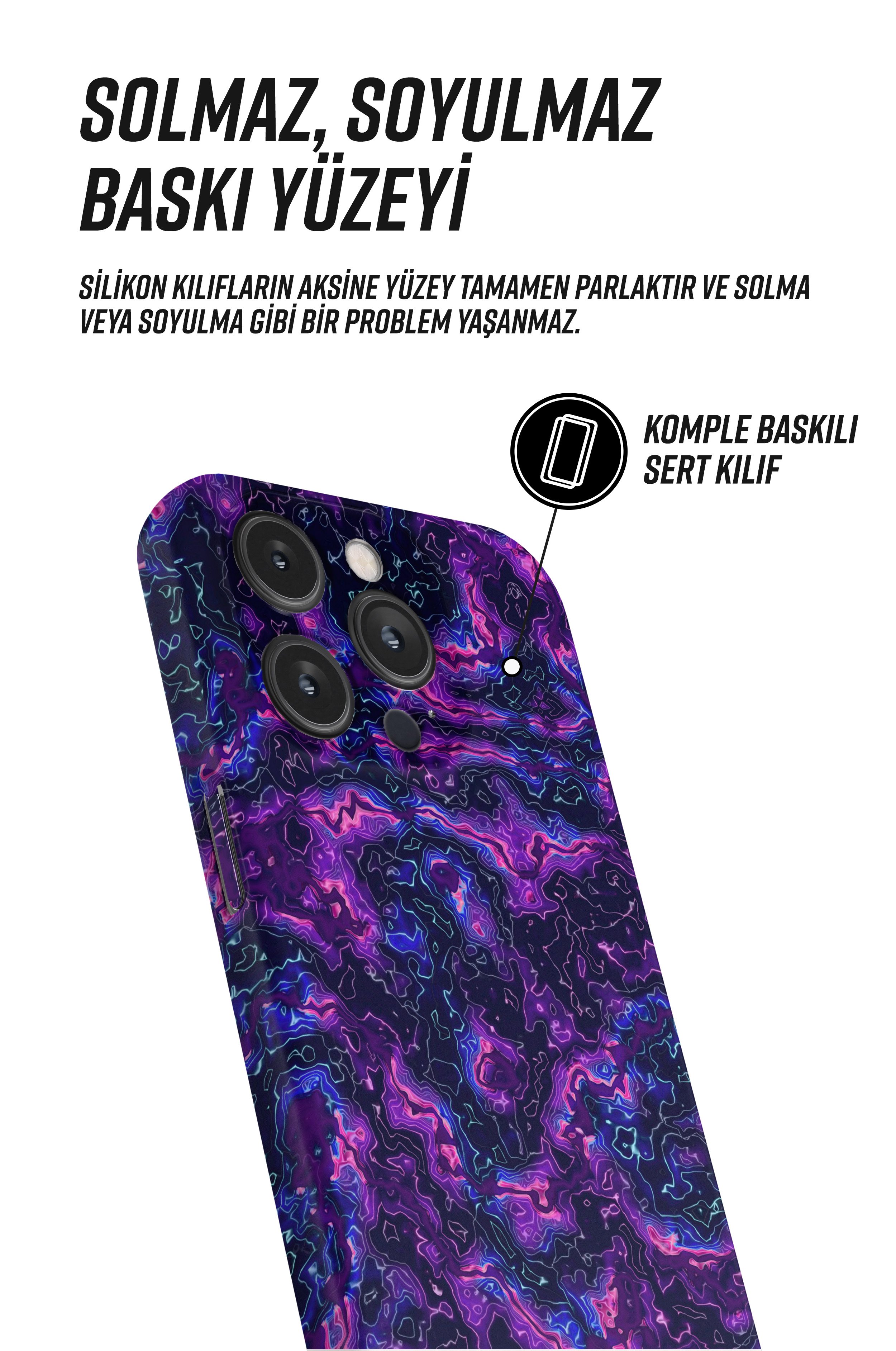 Synthstorm Snaps iPhone Telefon Kılıfı
