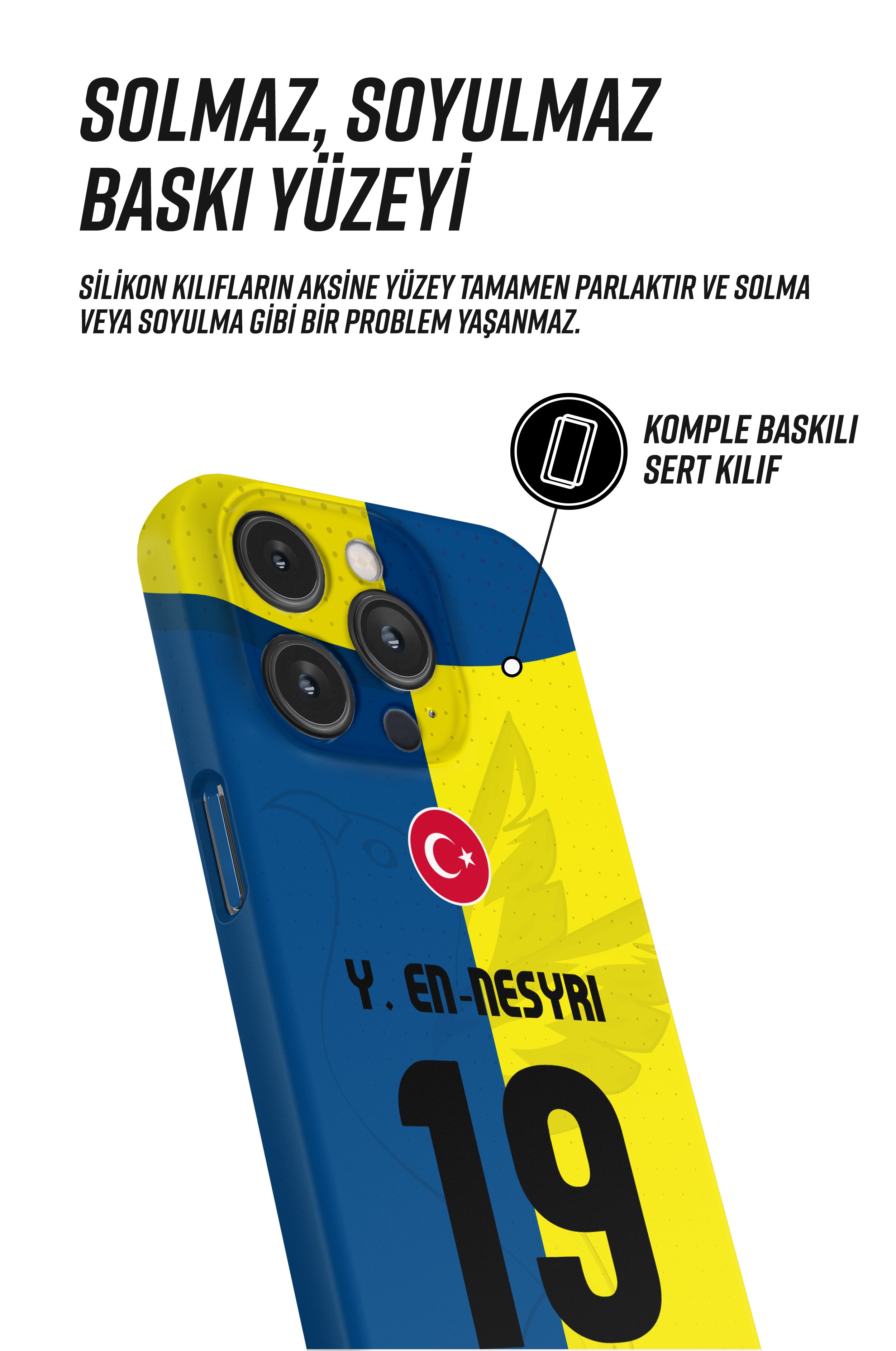 Fenerbahçe Snaps iPhone Telefon Kılıfı