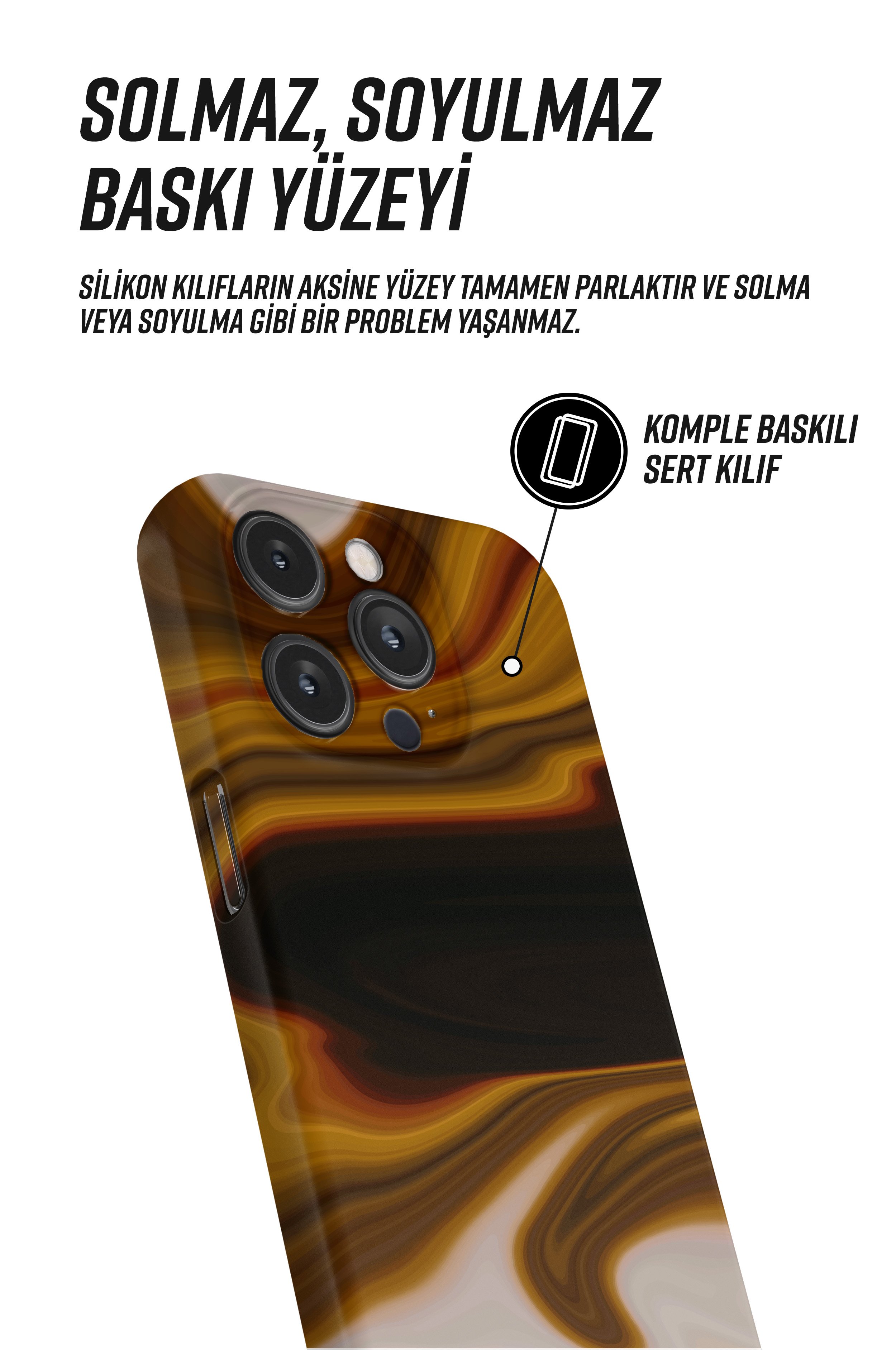 Amberstorm Snaps iPhone Telefon Kılıfı