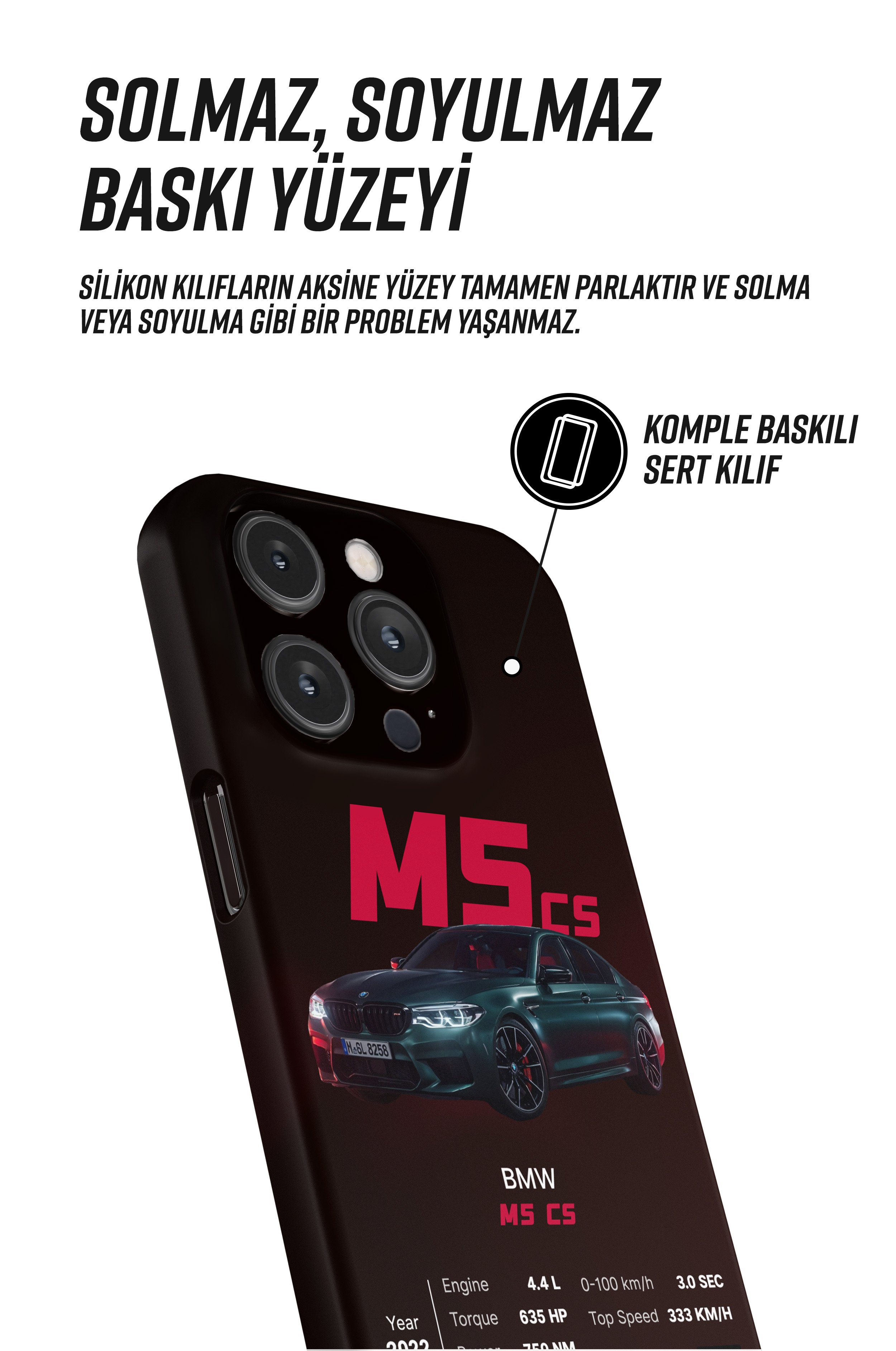 M5 CS Royale Snaps iPhone Telefon Kılıfı
