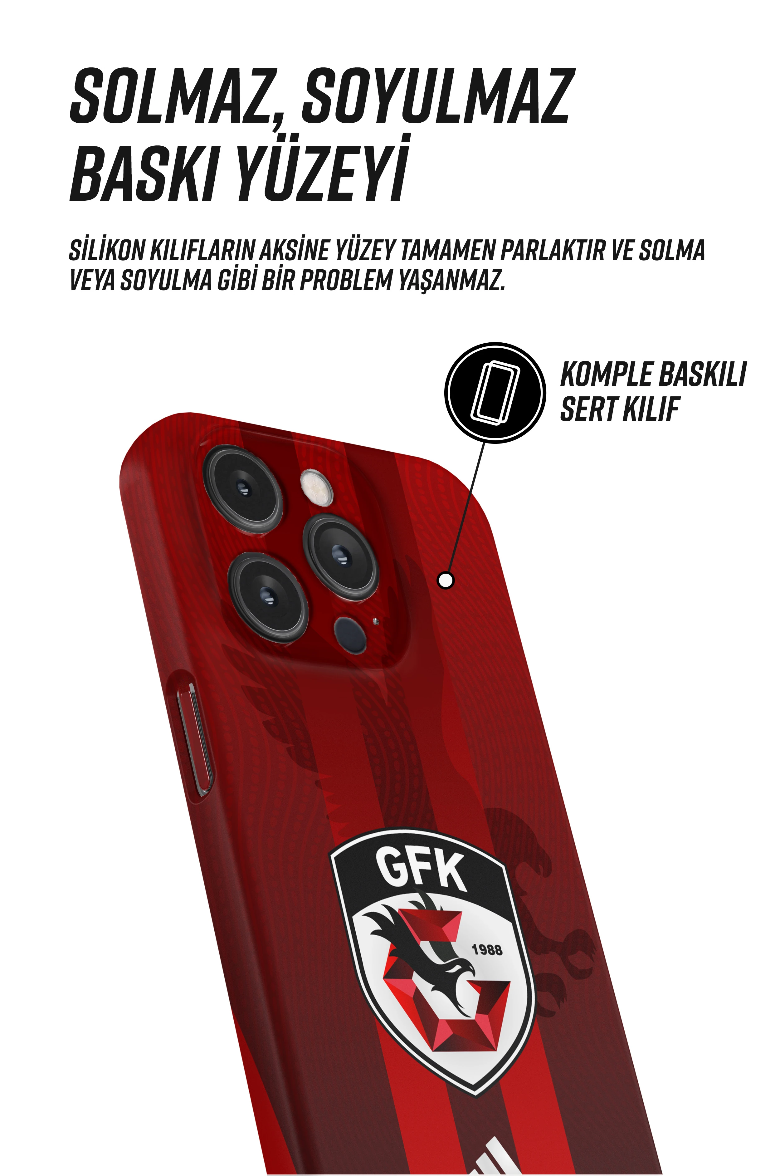Gaziantep FK Snaps iPhone Telefon Kılıfı