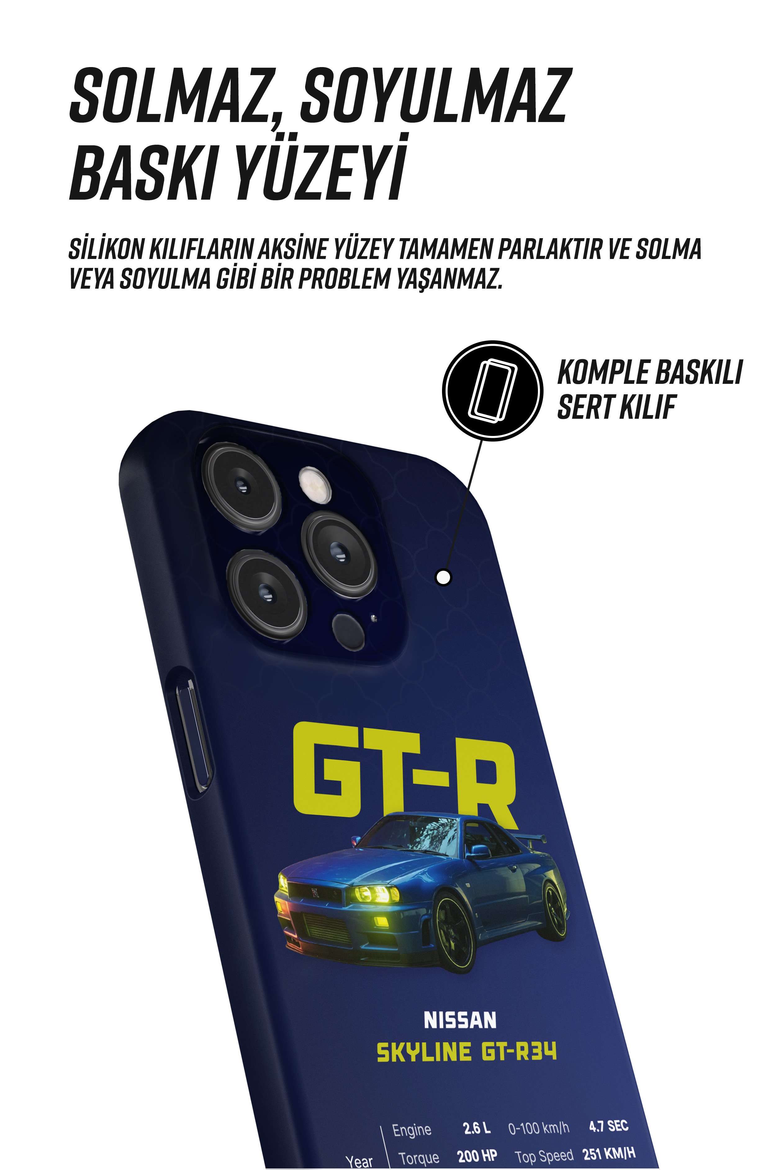 GT-R34 Royale Snaps iPhone Telefon Kılıfı