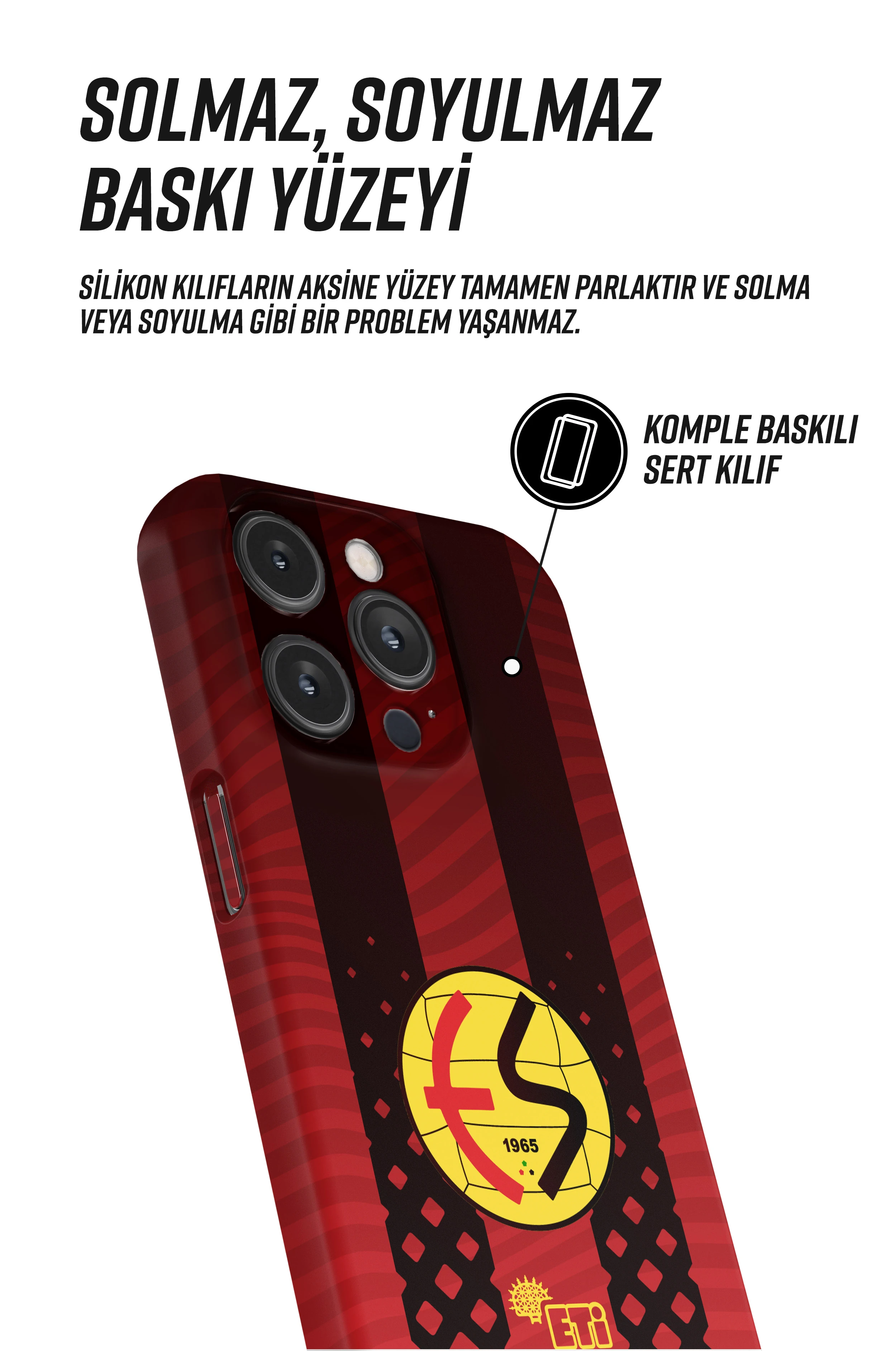 Eskişehirspor Snaps iPhone Telefon Kılıfı