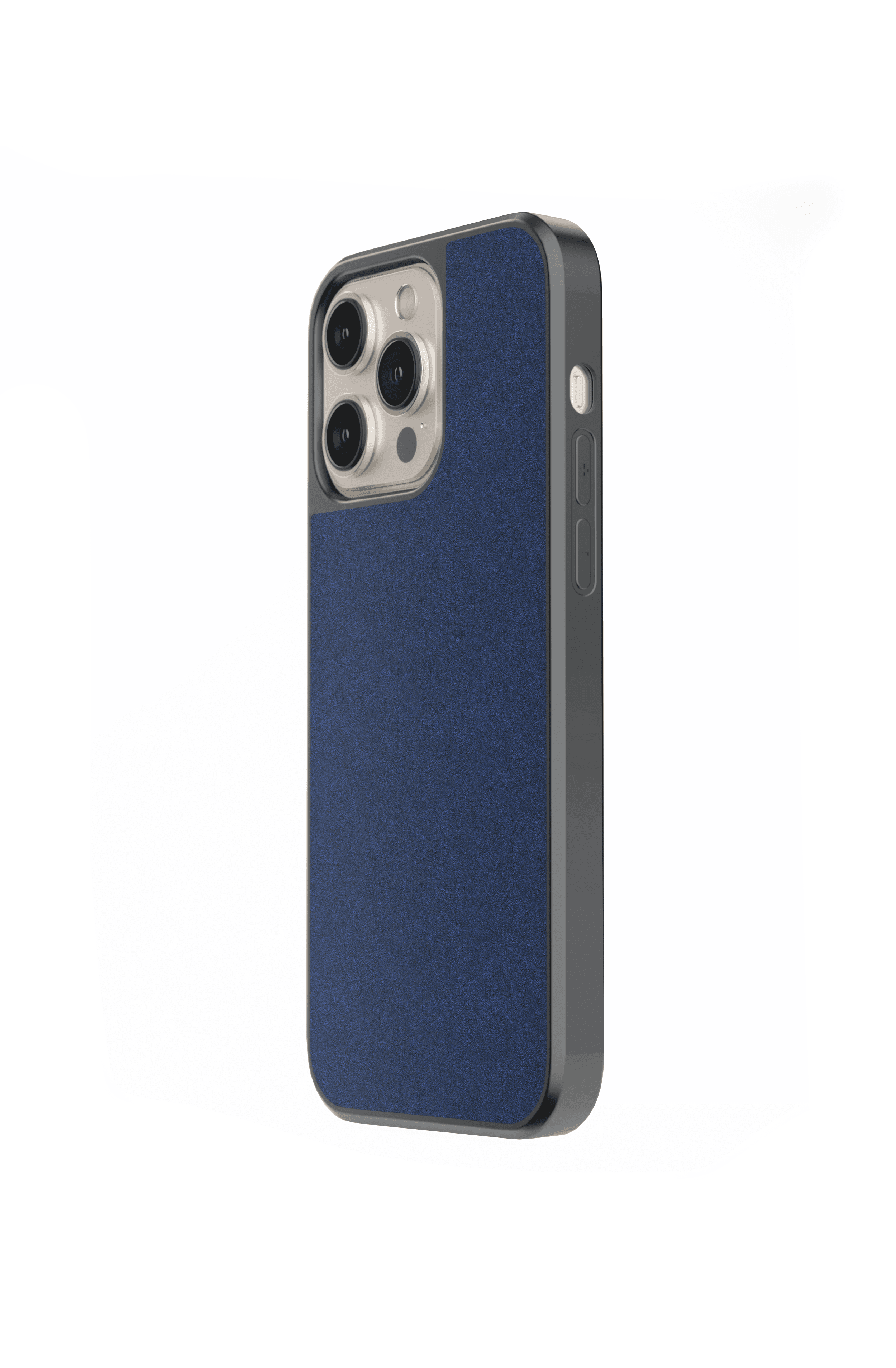 Lacivert Alcera iPhone Telefon Kılıfı