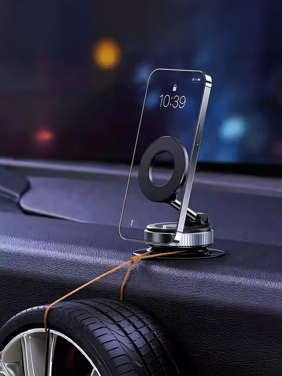 360 Derece Dönebilen Vakum Özellikli Manyetik Telefon Tutucu