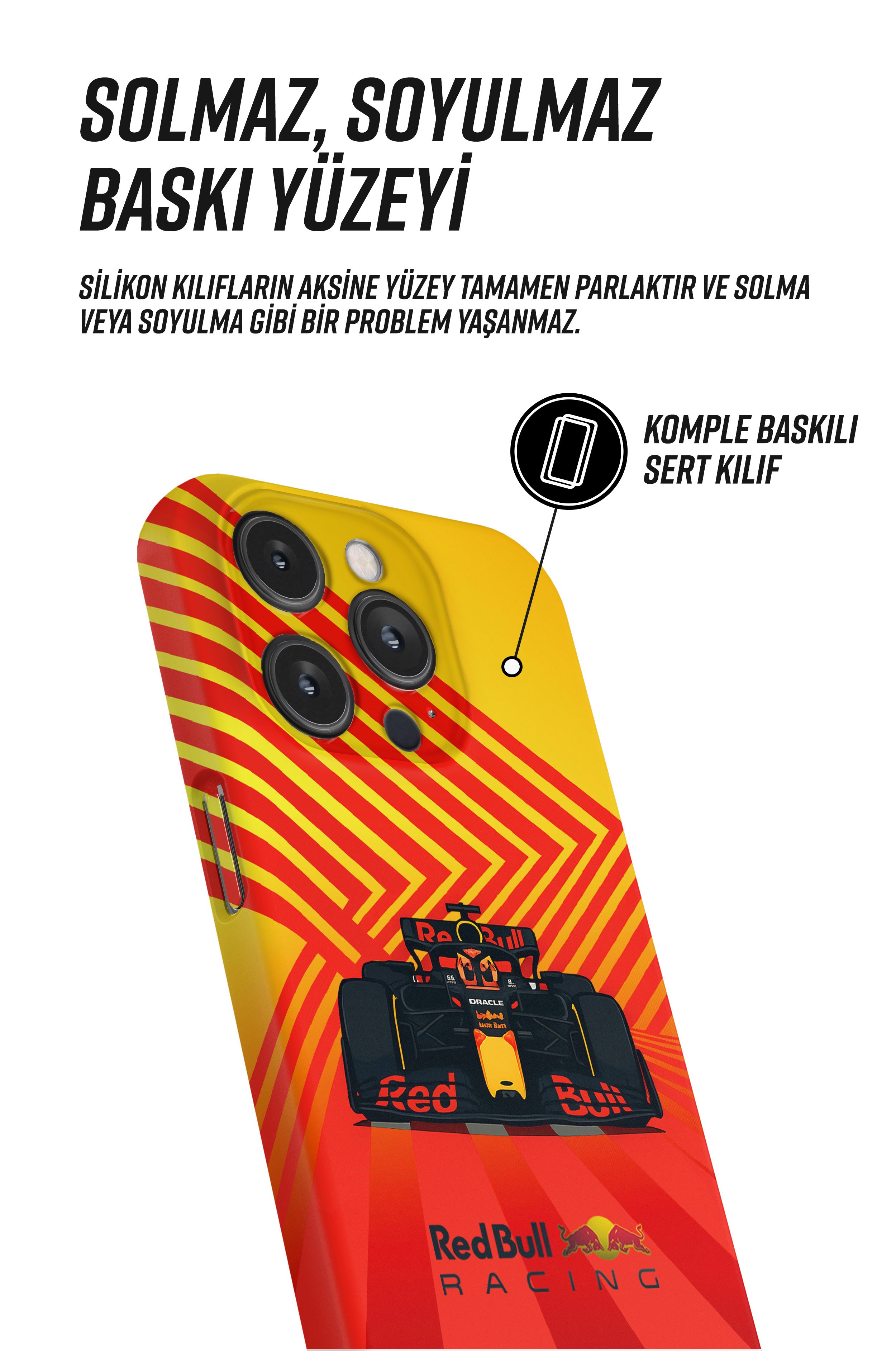 Red Bull Racing F1 Snaps iPhone Telefon Kılıfı