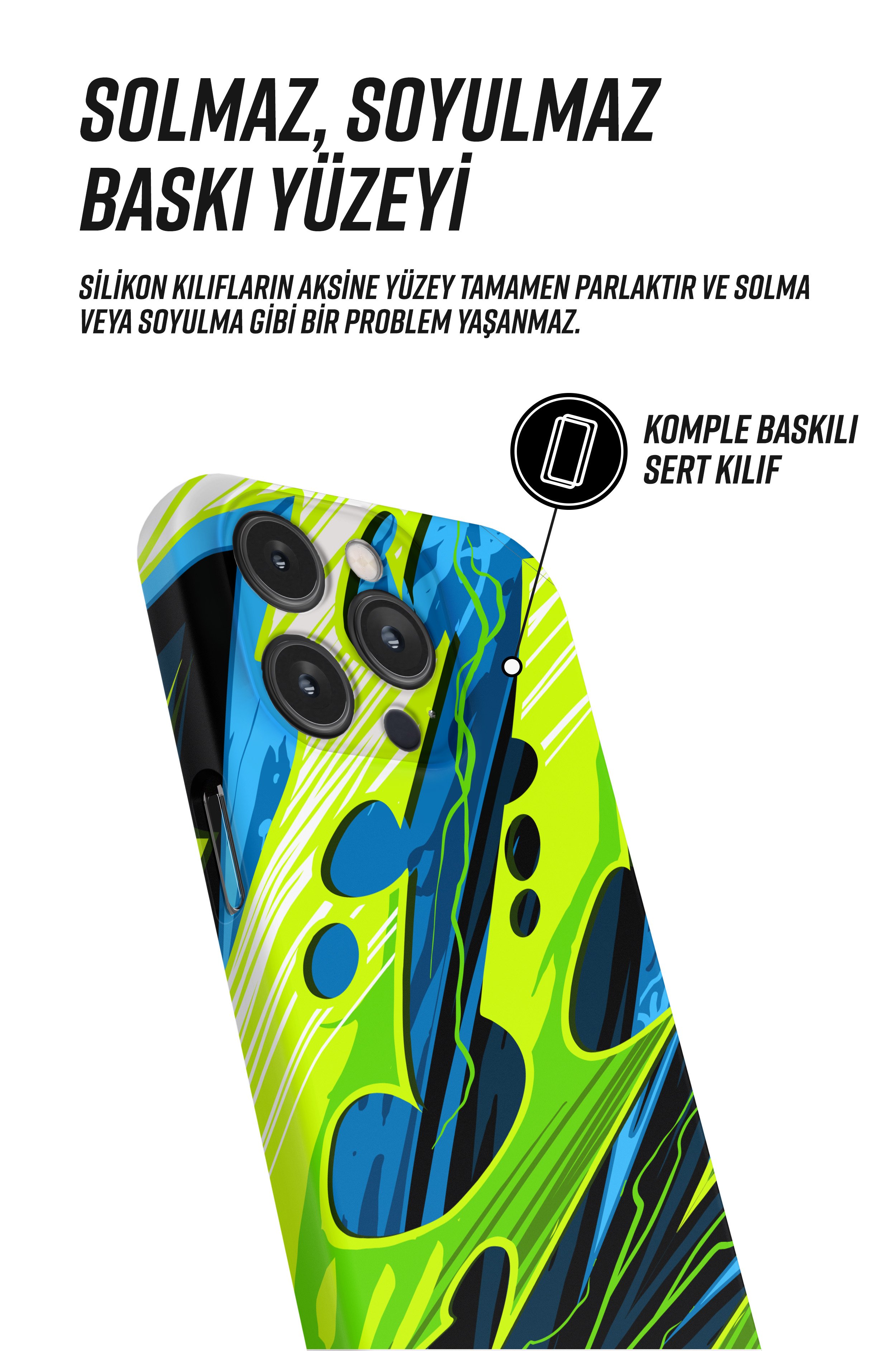 Voltage Snaps iPhone Telefon Kılıfı