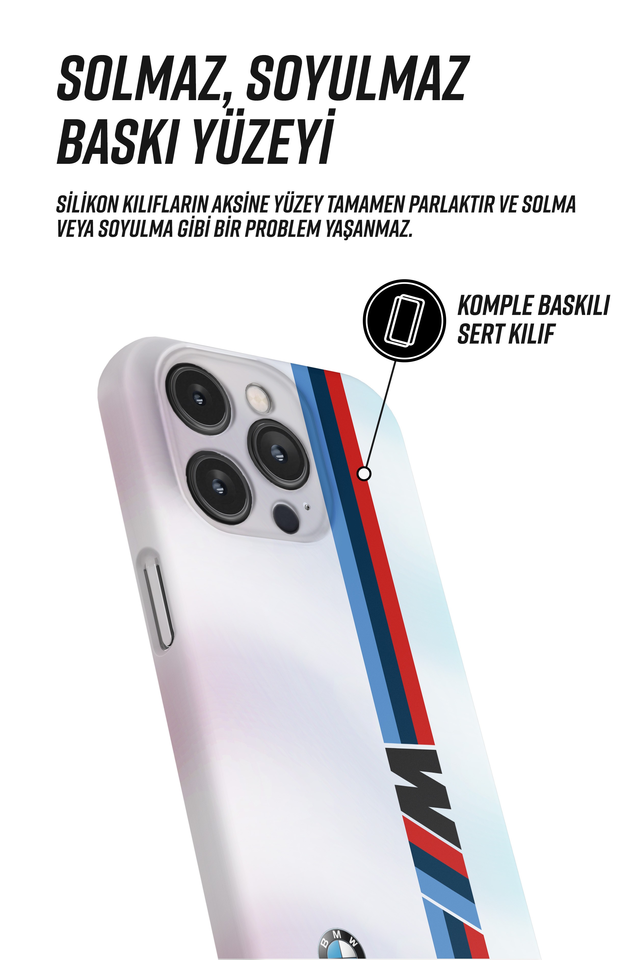 Iconic BMW M Snaps iPhone Telefon Kılıfı
