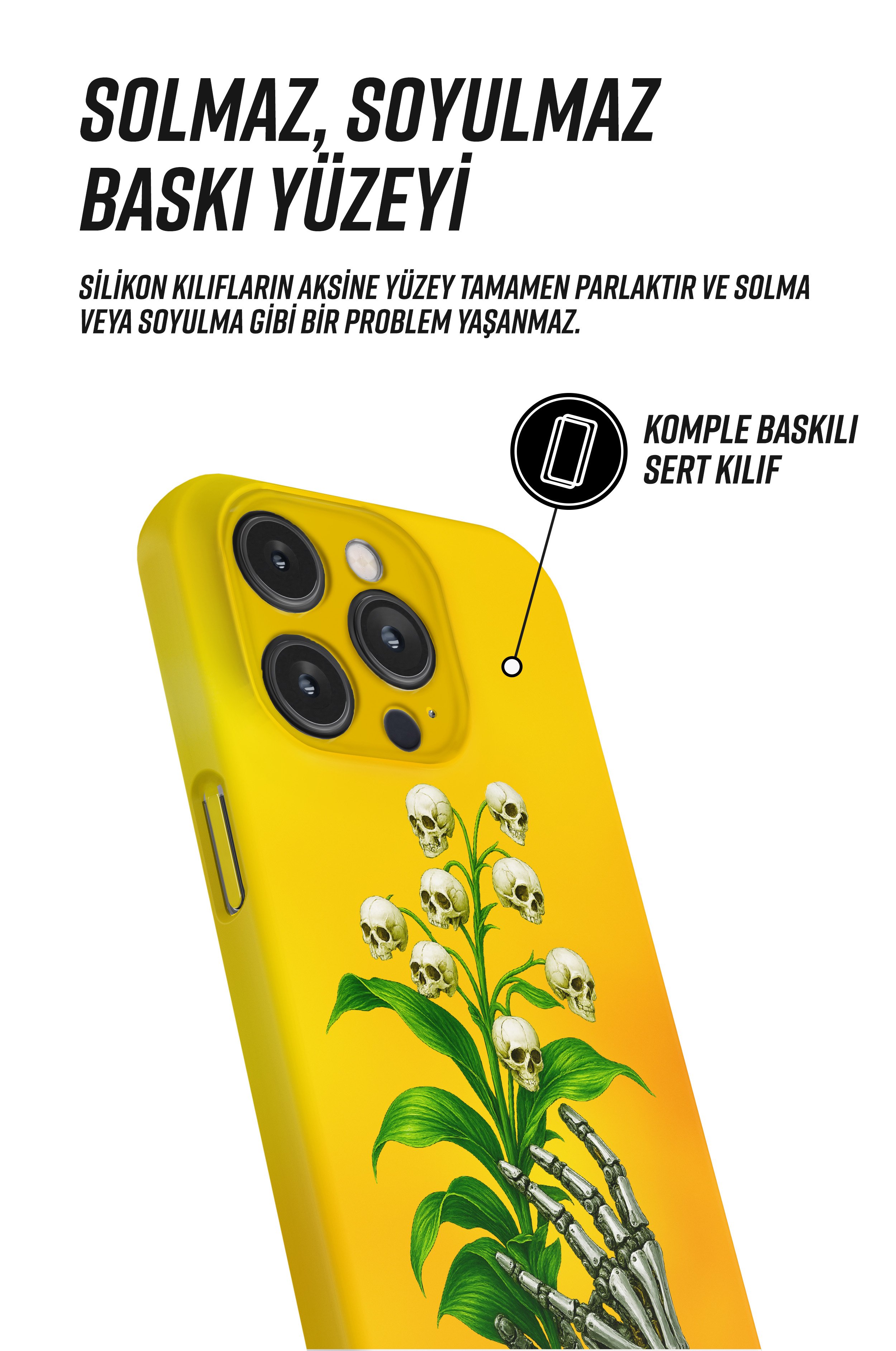Dead Bloom Snaps iPhone Telefon Kılıfı