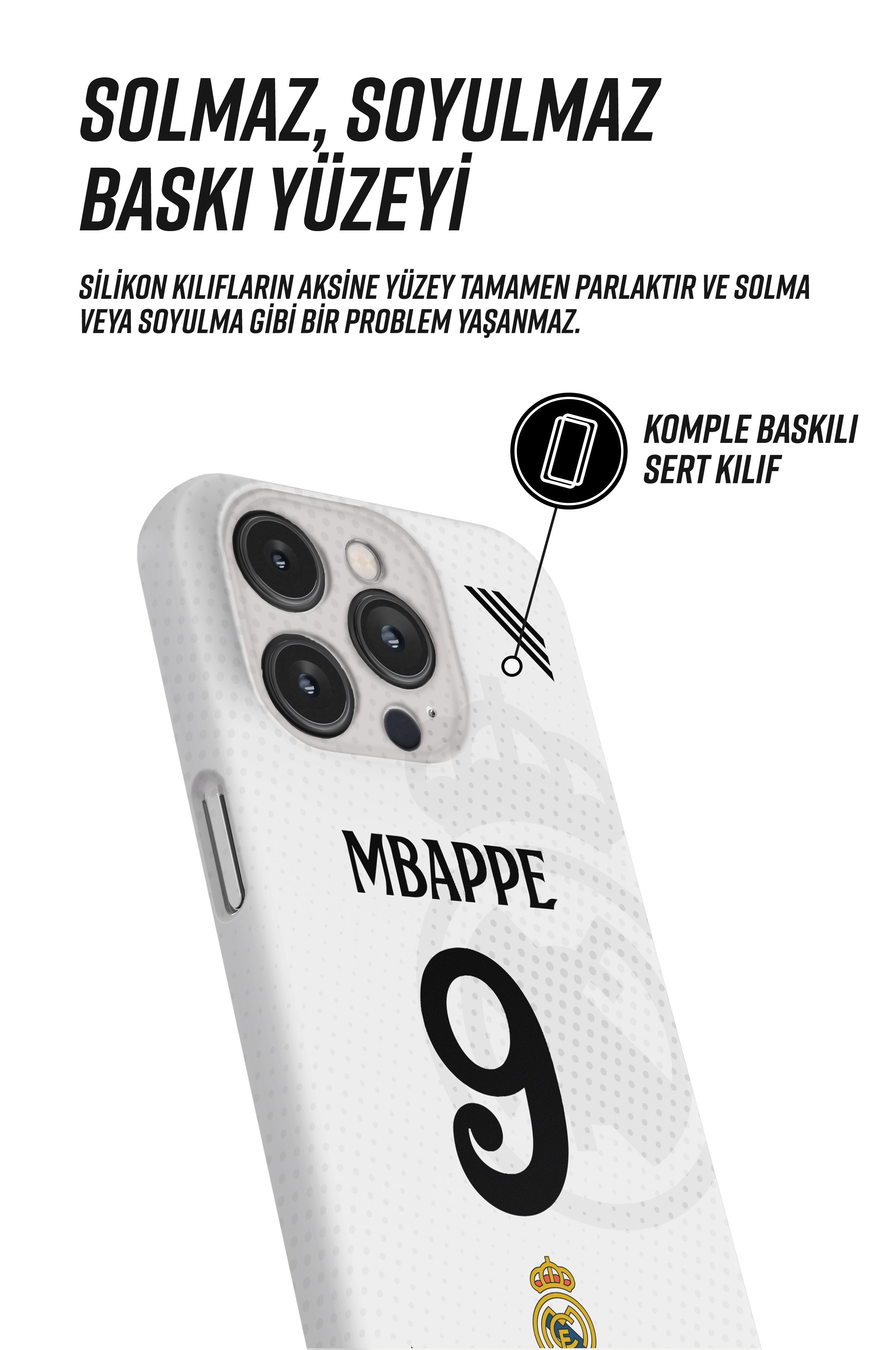 Real Madrid Snaps iPhone Telefon Kılıfı