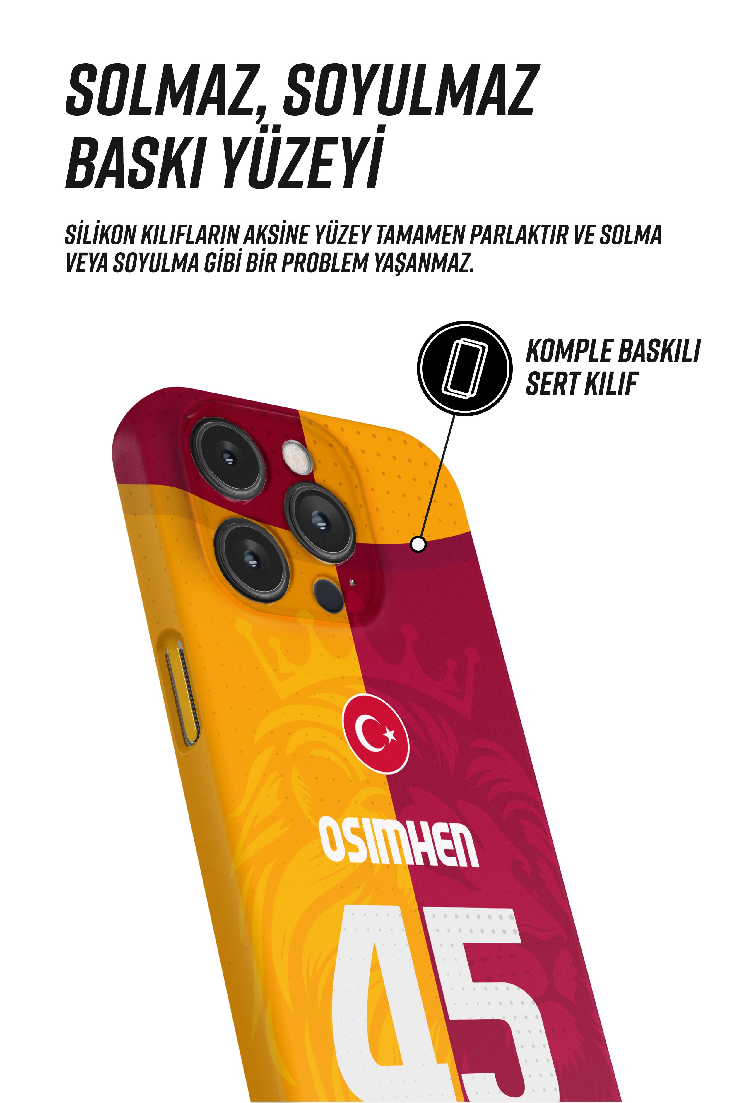 Galatasaray Snaps iPhone Telefon Kılıfı