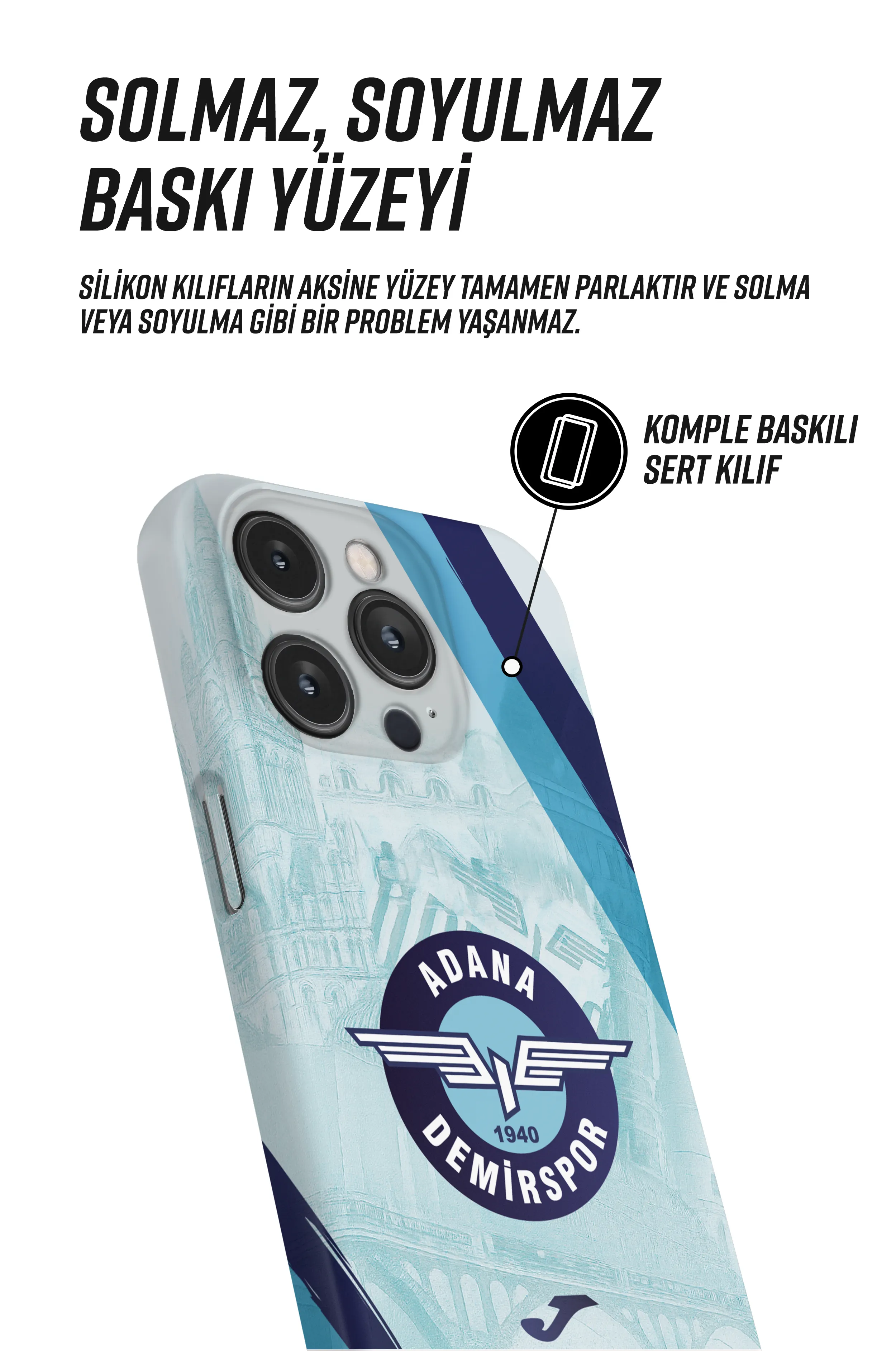 Adana Demirspor Snaps iPhone Telefon Kılıfı