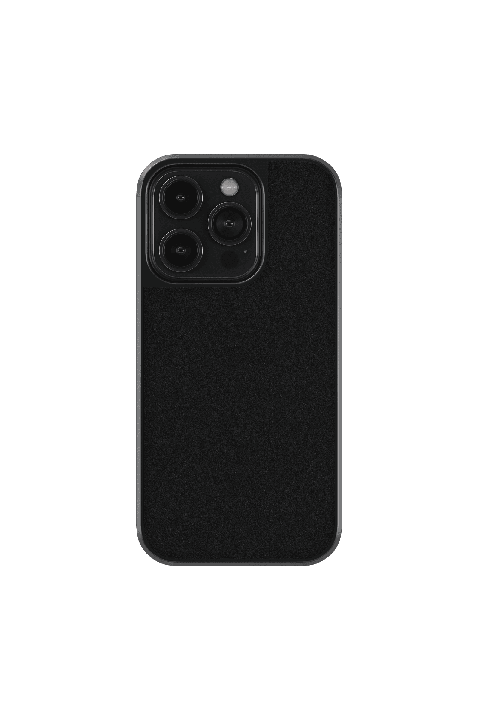 Siyah Alcera iPhone Telefon Kılıfı
