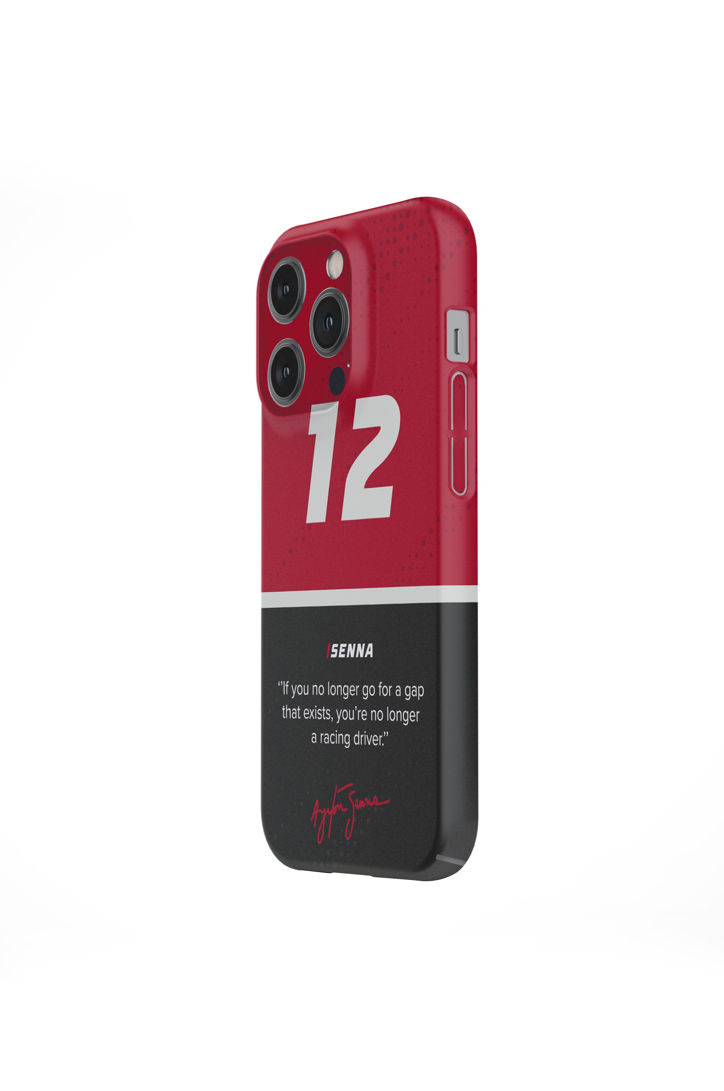 Ayrton Senna 12 Snaps iPhone Telefon Kılıfı