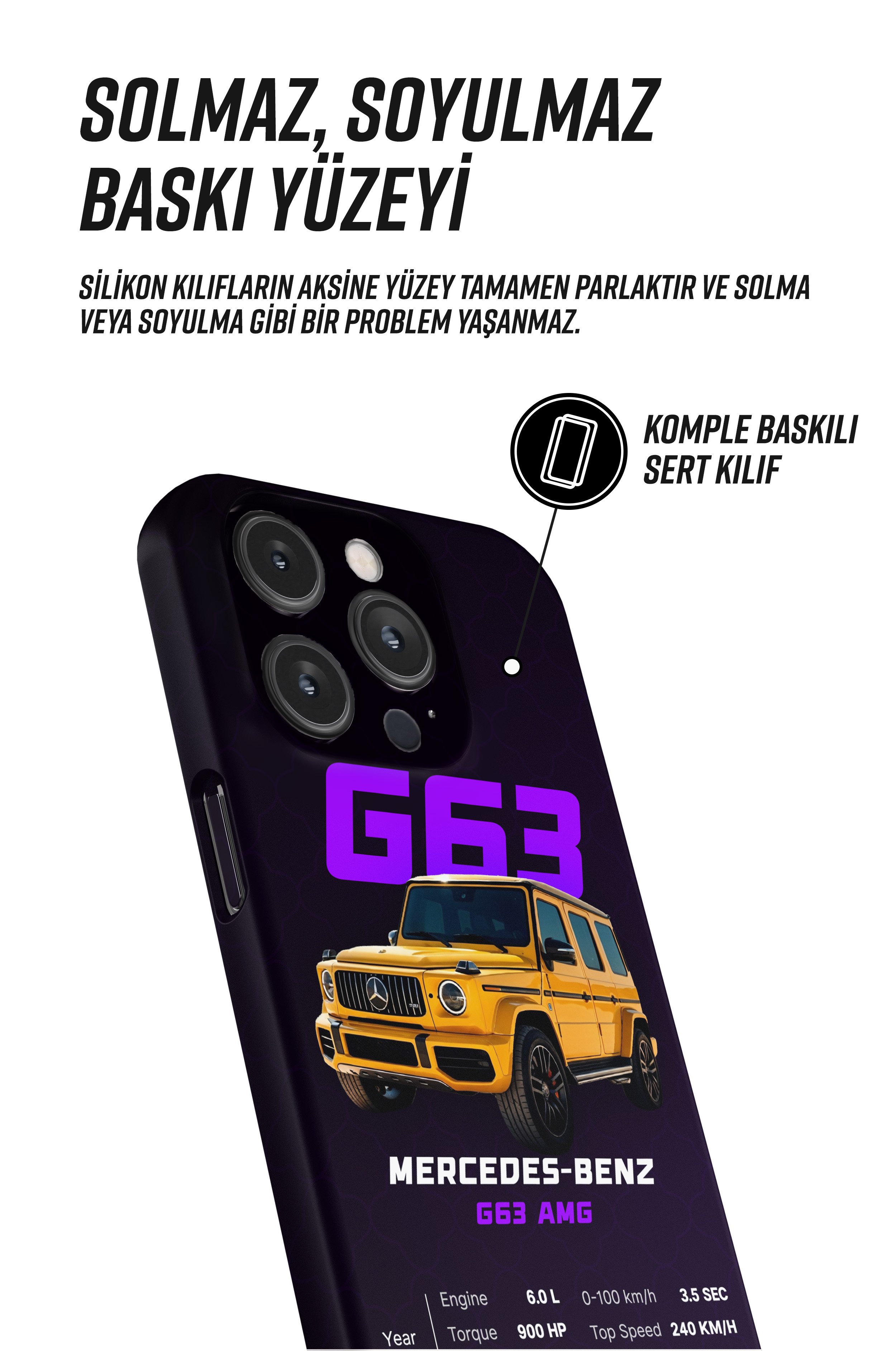 G63 Royale Snaps iPhone Telefon Kılıfı