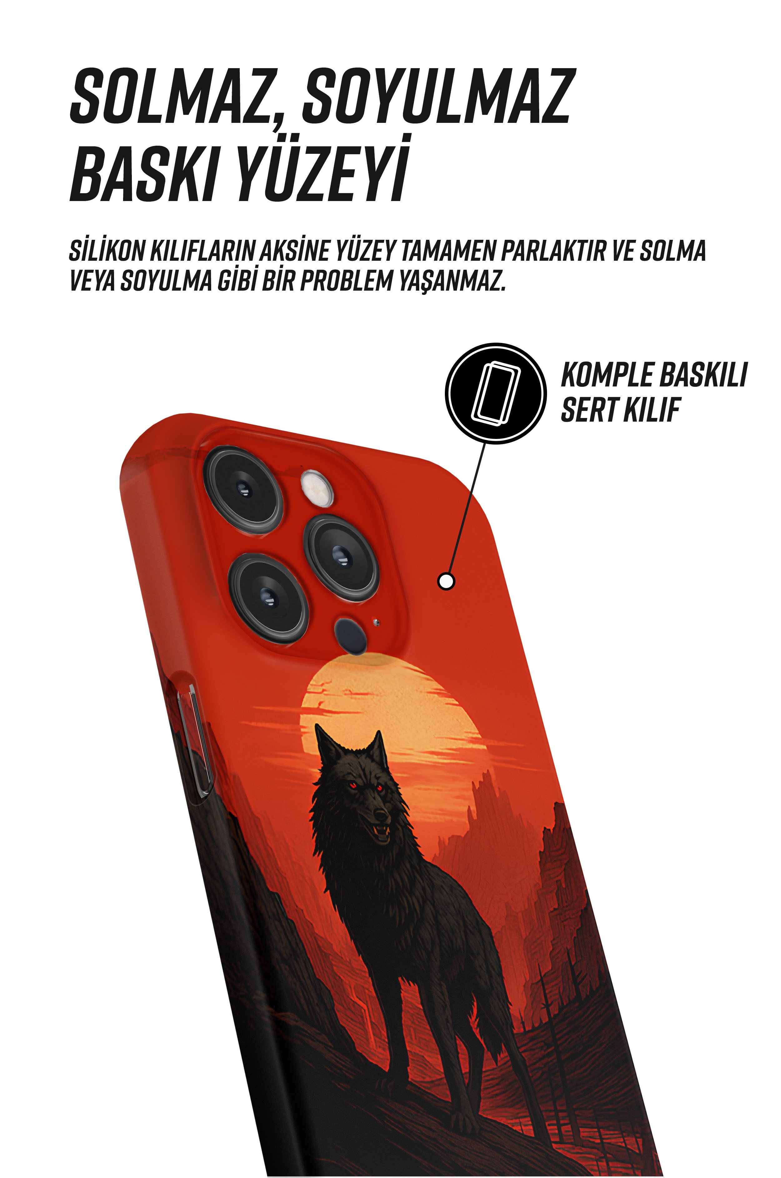 Bloodhowl Snaps iPhone Telefon Kılıfı