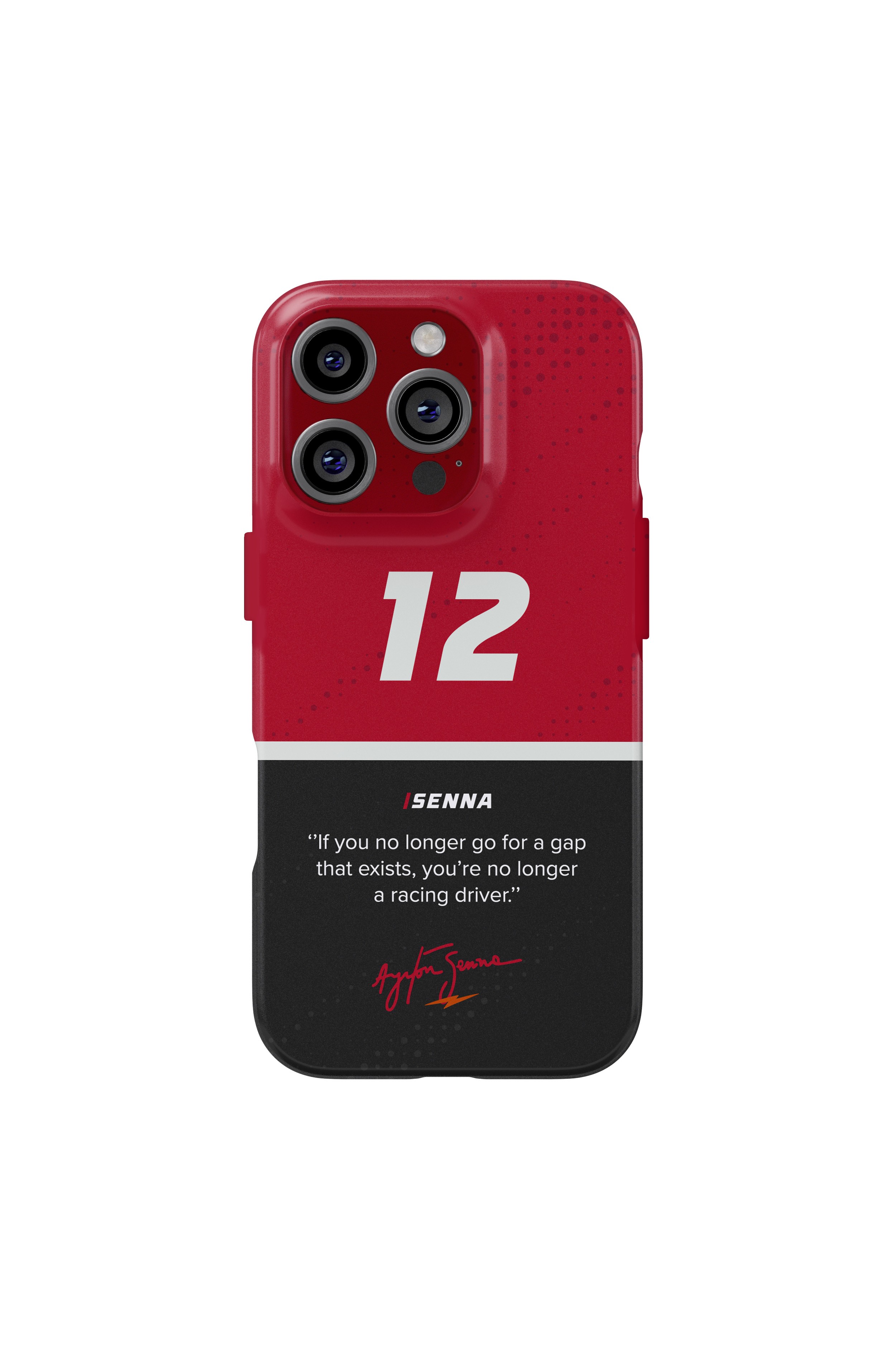 Ayrton Senna 12 Snaps iPhone Telefon Kılıfı