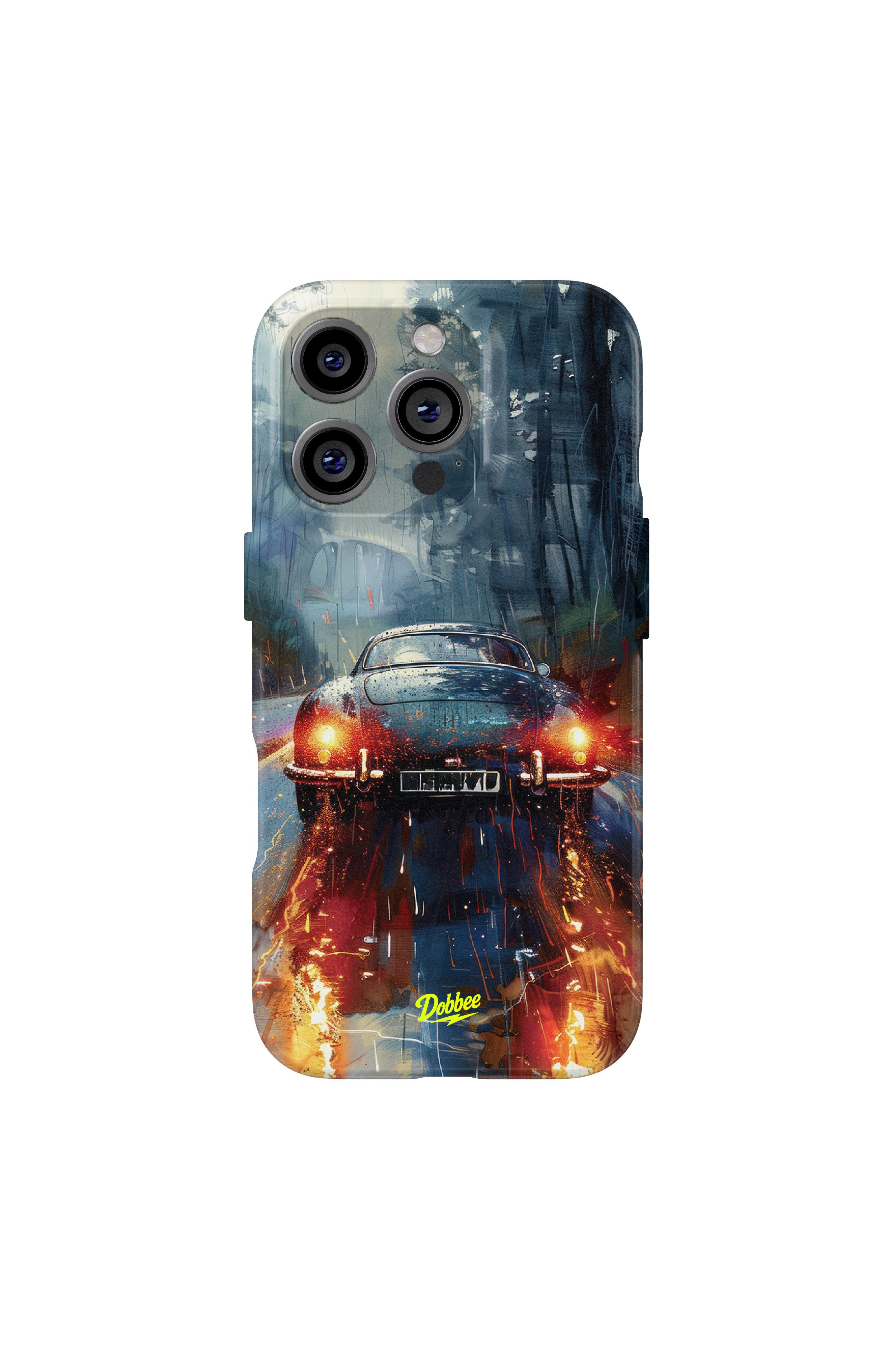Retro Drizzle Snaps iPhone Telefon Kılıfı