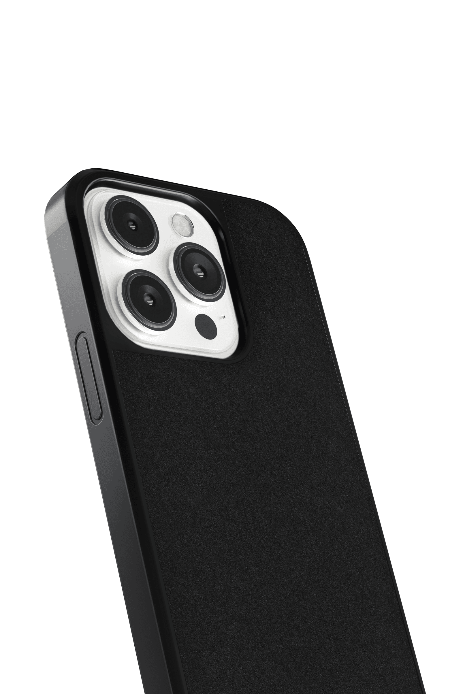 Siyah Alcera iPhone Telefon Kılıfı