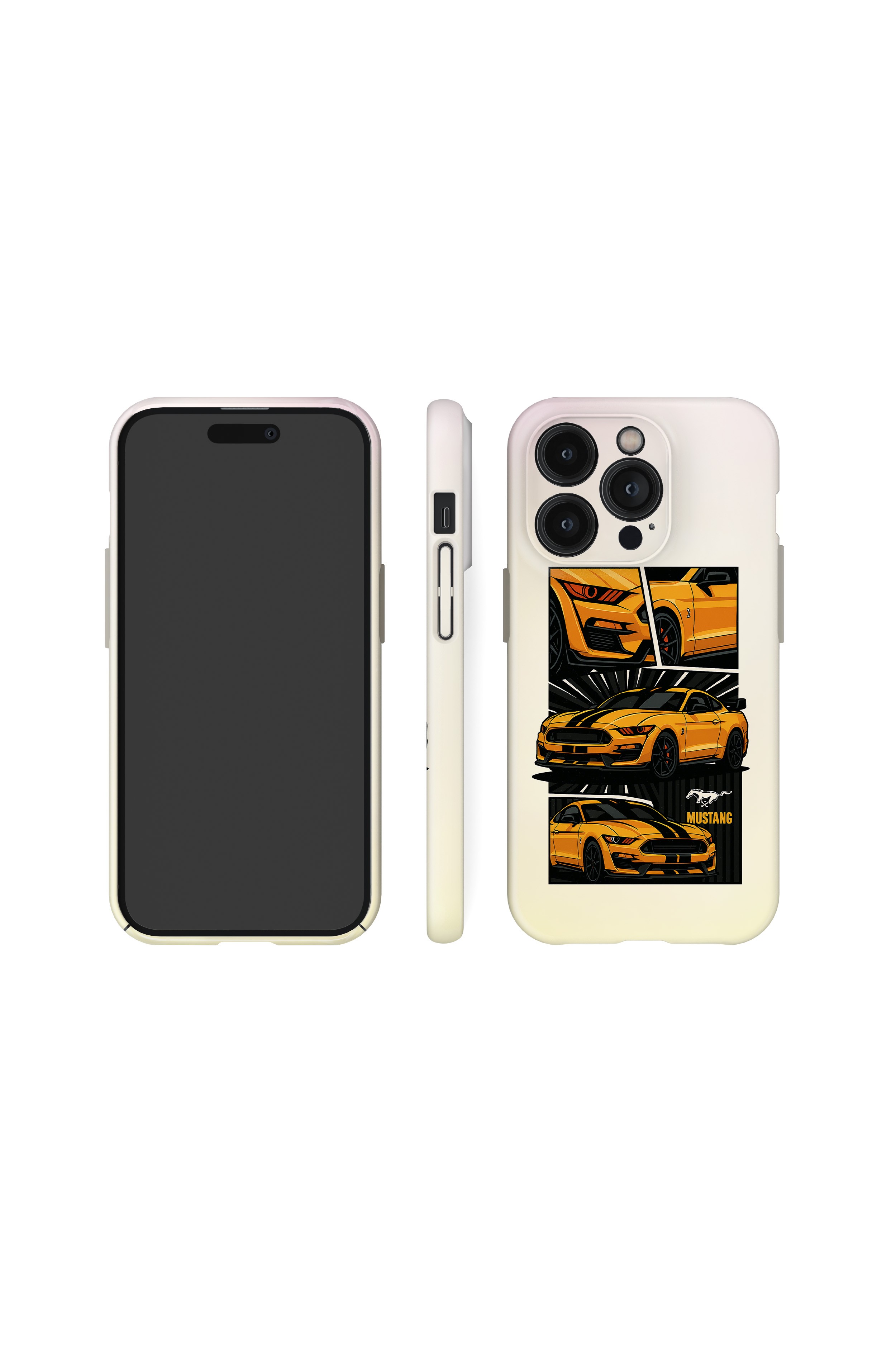 Mustang Shelby Shred Snaps iPhone Telefon Kılıfı