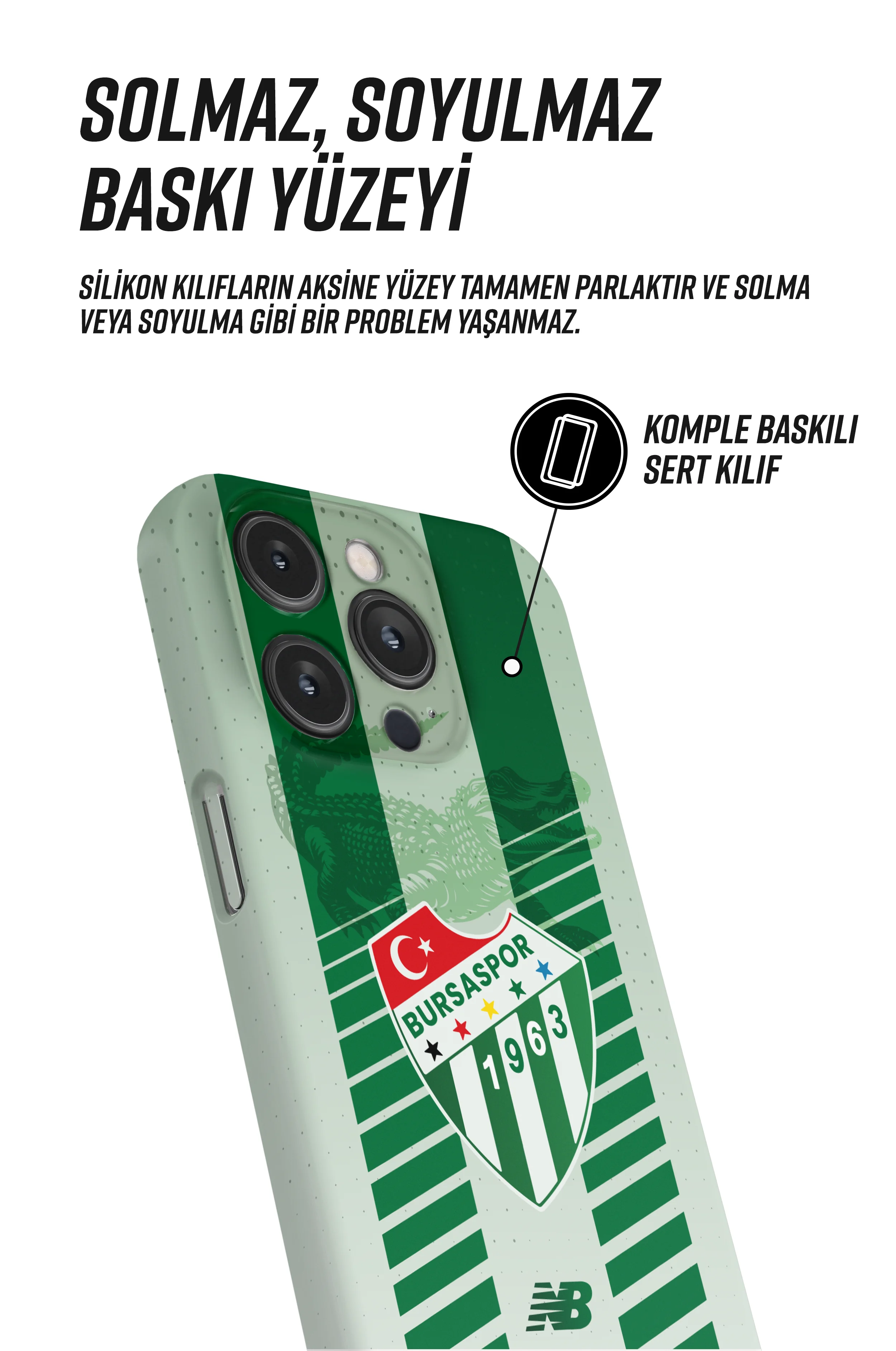 Bursaspor Snaps iPhone Telefon Kılıfı