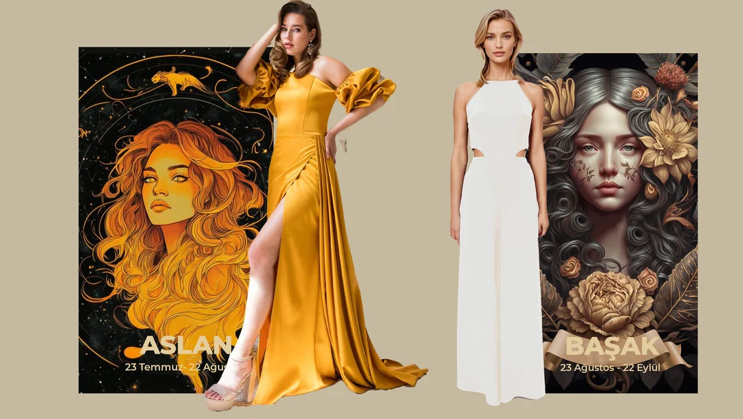 Aslan - Başak Burcu Abiye Elbise