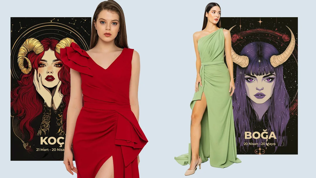 Koç- Boğa Burcu Abiye Elbise Önerileri