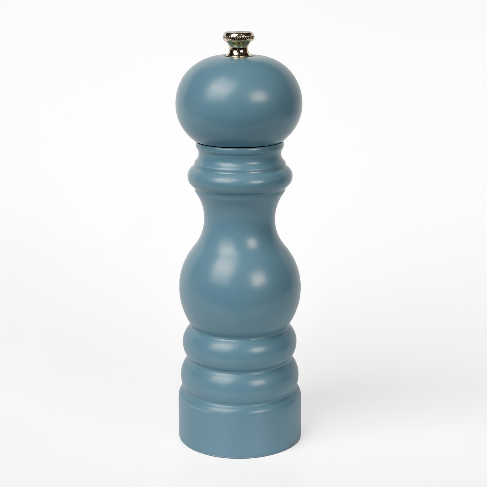 AÇIK MAVİ  AHŞAP TUZ VE KARABİBER EL DEĞİRMENİ 18 CM