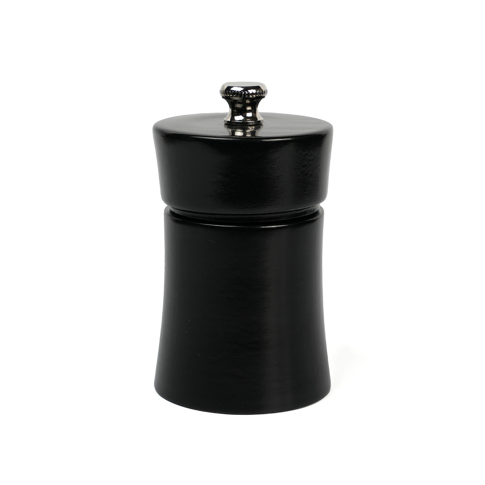 SİYAH AHŞAP TUZ VE KARABİBER EL DEĞİRMENİ 8 CM