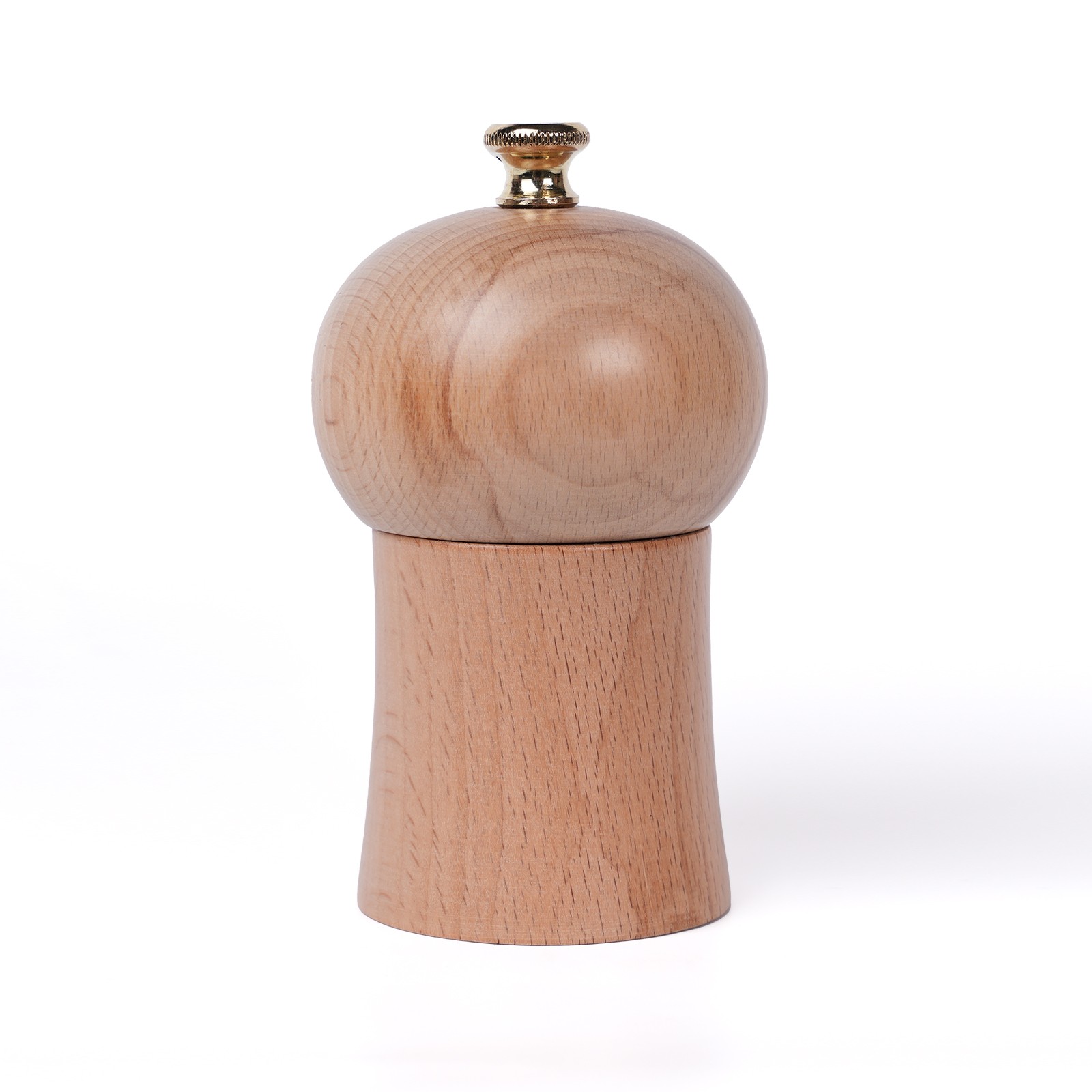NATUREL AHŞAP TUZ VE KARABİBER EL DEĞİRMENİ 8 CM
