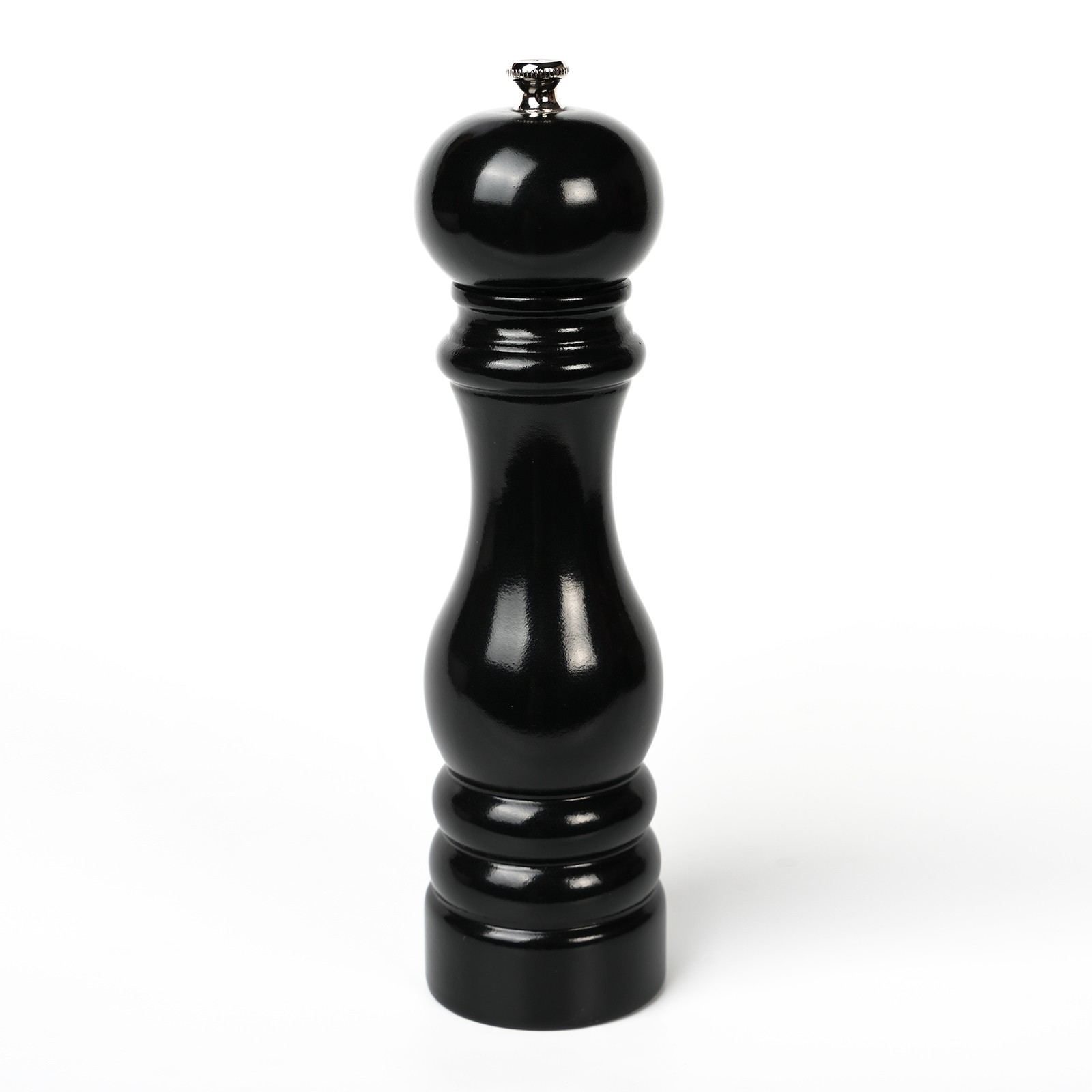 SİYAH AHŞAP TUZ VE KARABİBER EL DEĞİRMENİ 22 CM