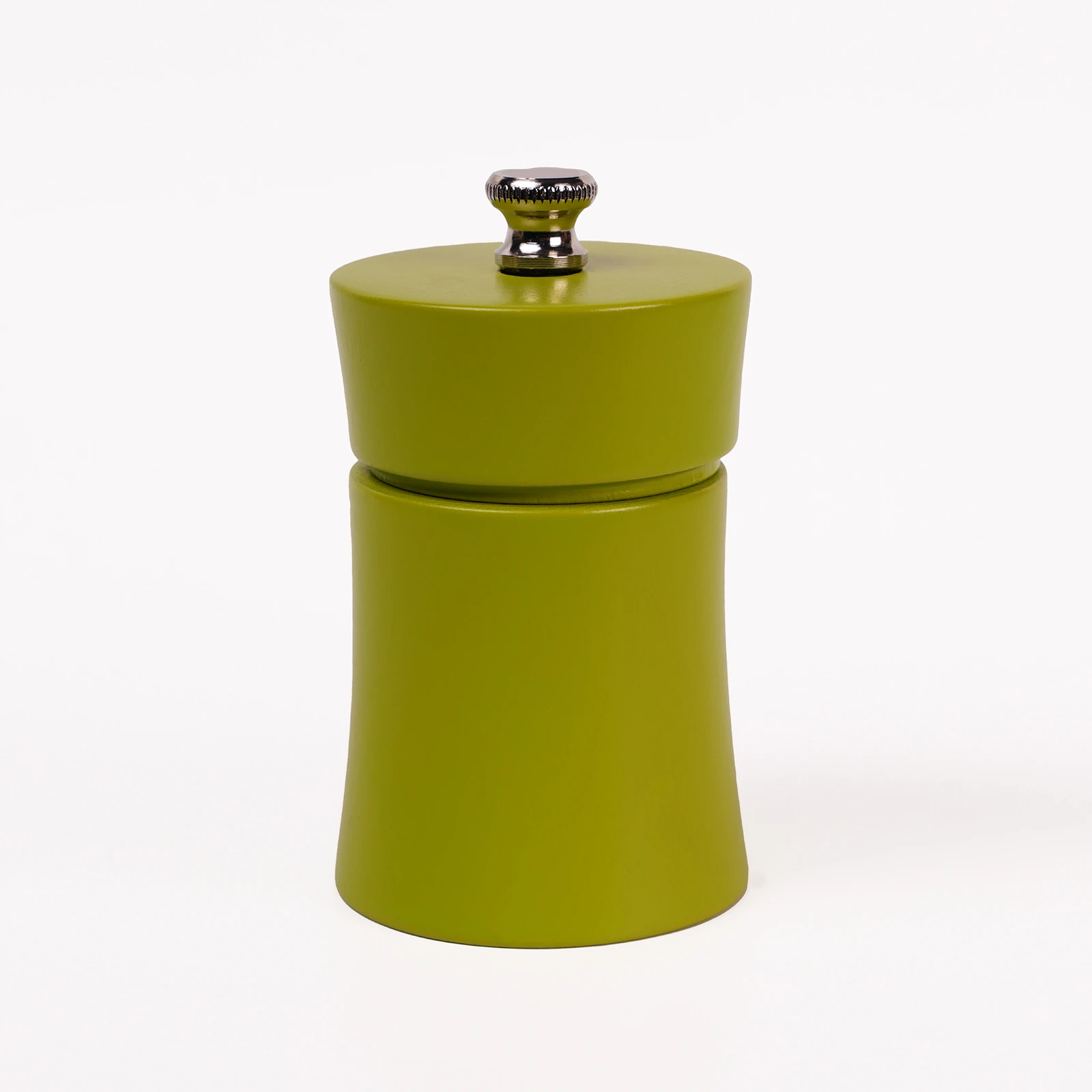 FISTIK YEŞİLİ AHŞAP TUZ VE KARABİBER EL DEĞİRMENİ 8 CM