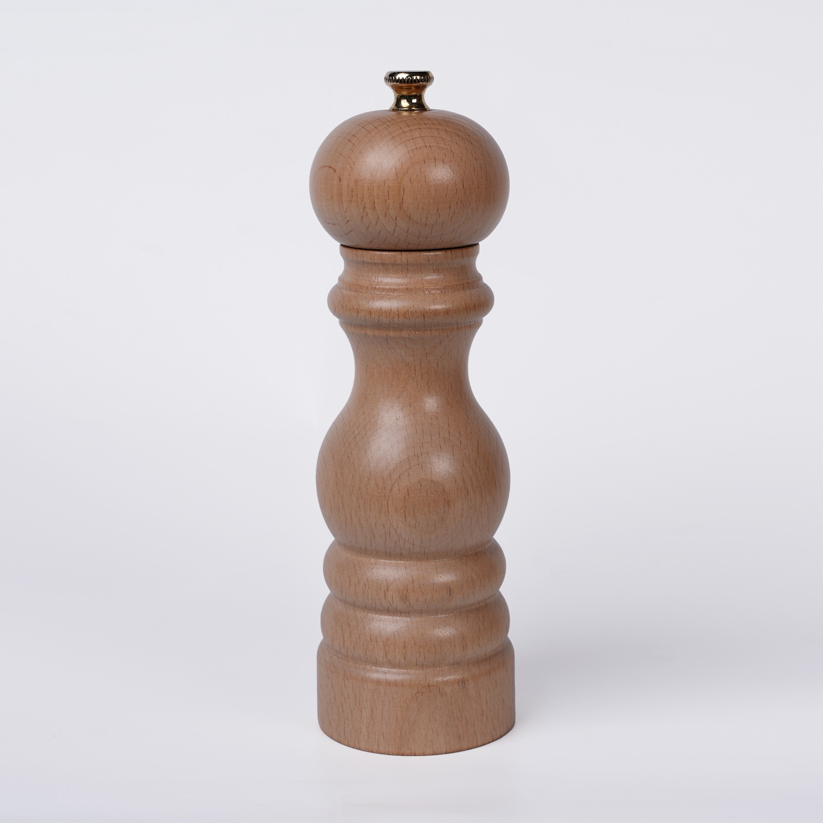 NATUREL AHŞAP TUZ VE KARABİBER EL DEĞİRMENİ 18 CM