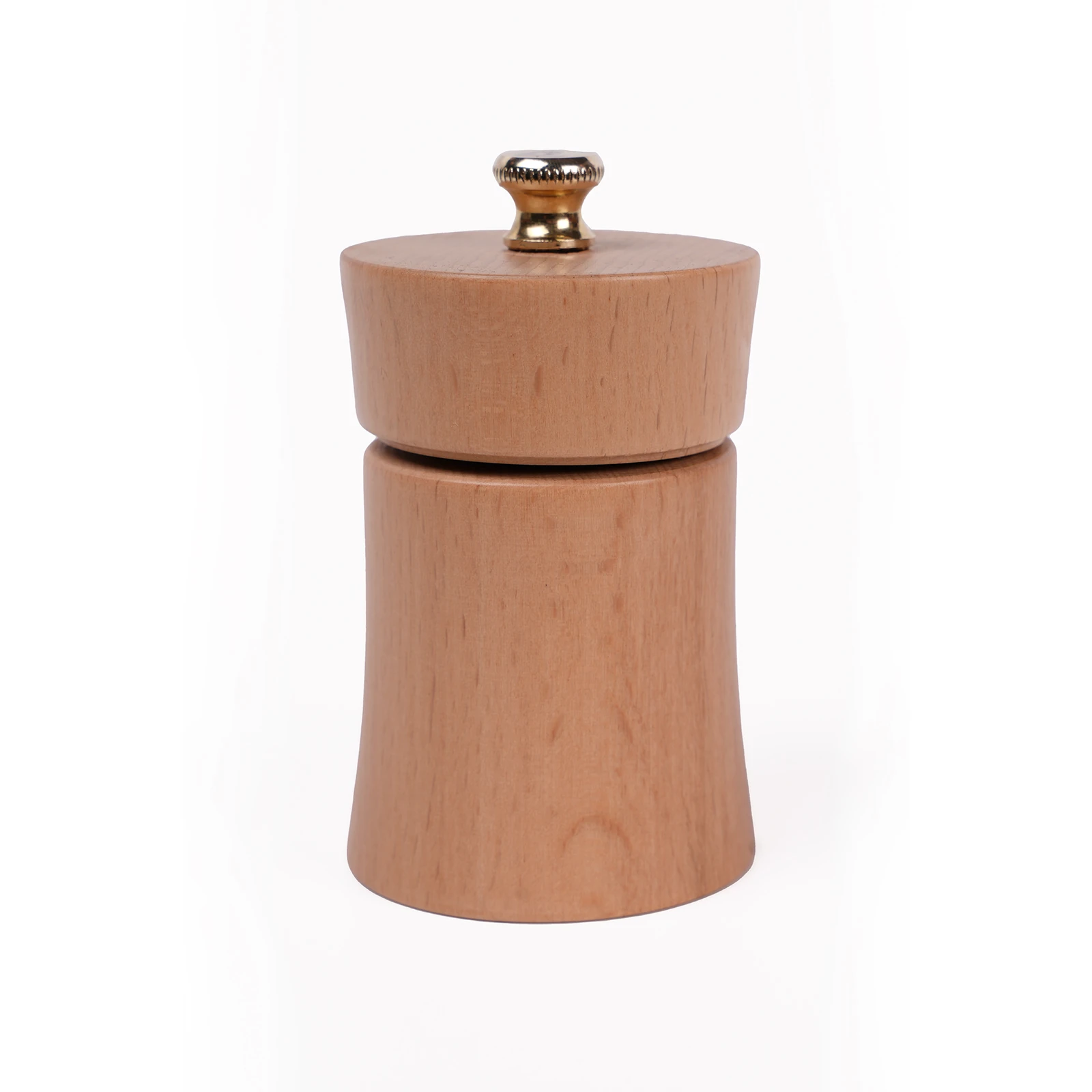 NATUREL AHŞAP TUZ VE KARABİBER EL DEĞİRMENİ 8 CM