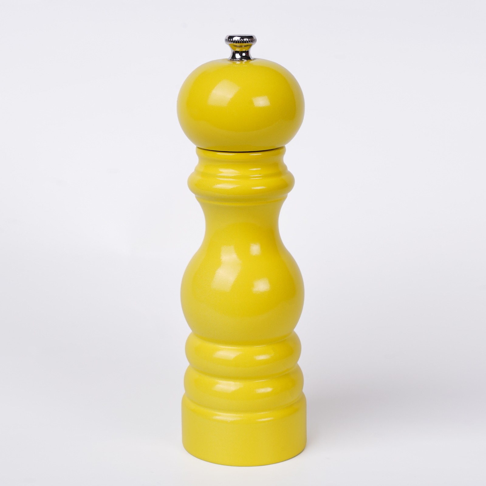 SARI  AHŞAP TUZ VE KARABİBER EL DEĞİRMENİ 18 CM