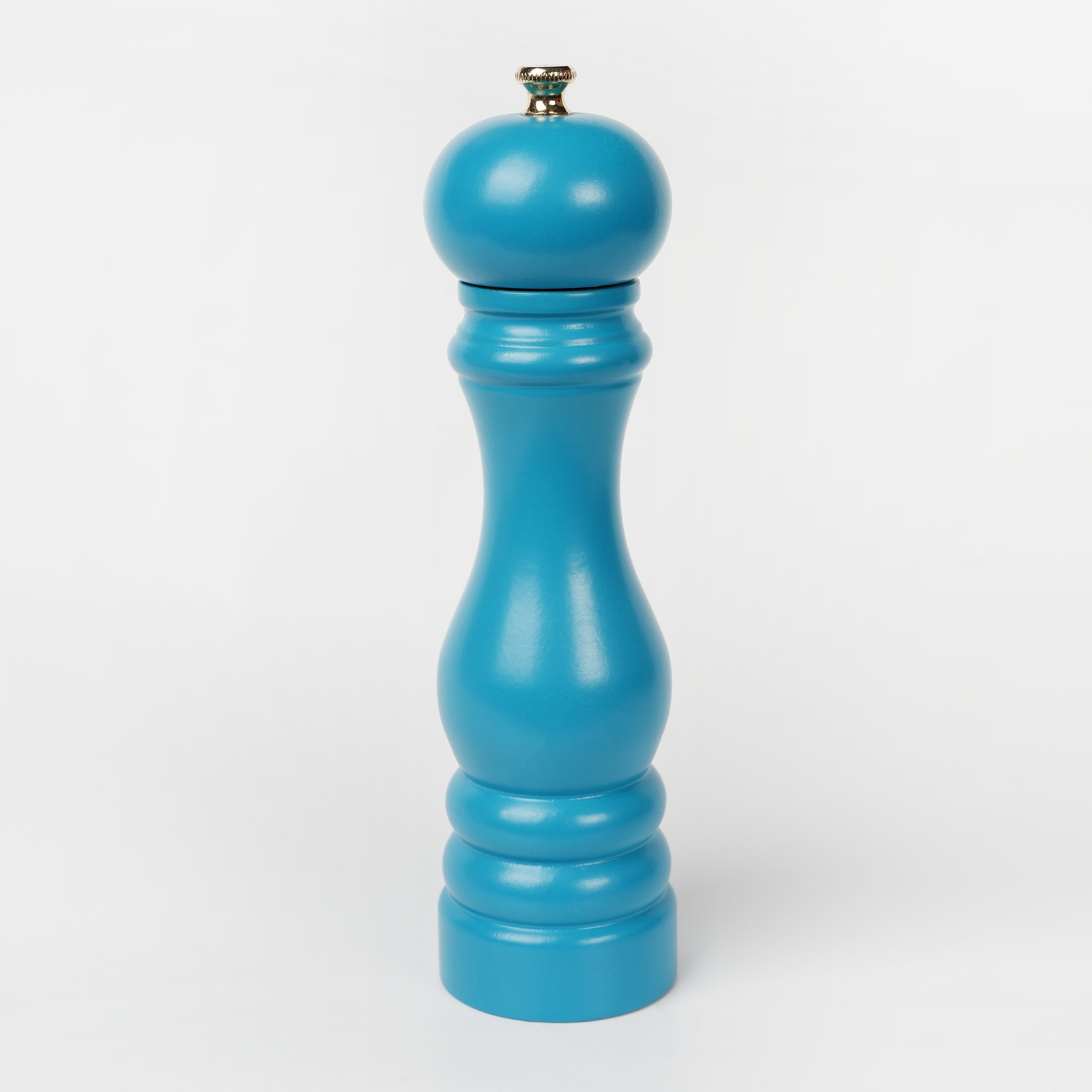 AÇIK MAVİ AHŞAP TUZ VE KARABİBER EL DEĞİRMENİ 22 CM