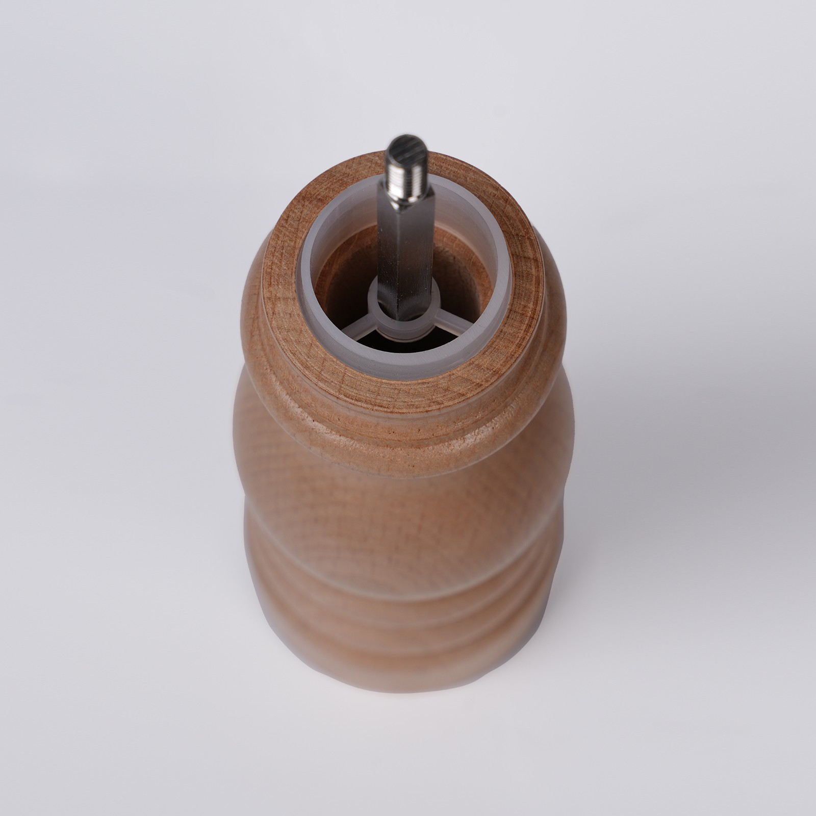 NATUREL AHŞAP TUZ VE KARABİBER EL DEĞİRMENİ 18 CM