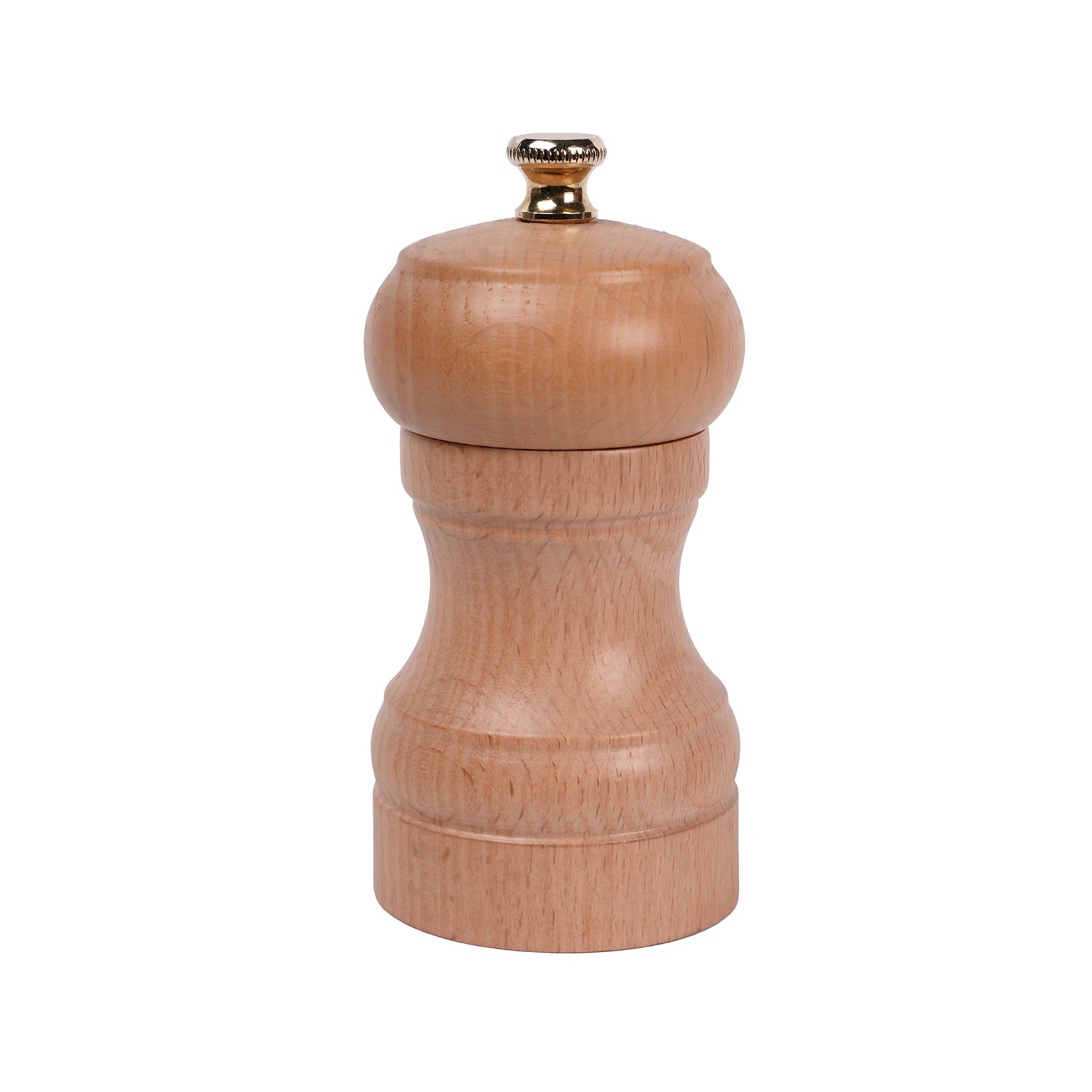NATUREL AHŞAP TUZ VE KARABİBER EL DEĞİRMENİ 10 CM