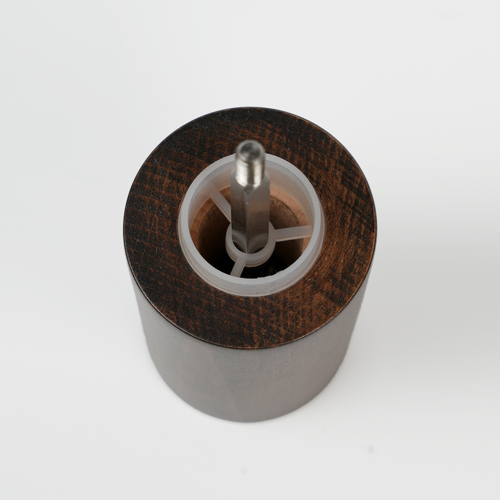 KAHVERENGİ AHŞAP TUZ VE KARABİBER EL DEĞİRMENİ 12 CM