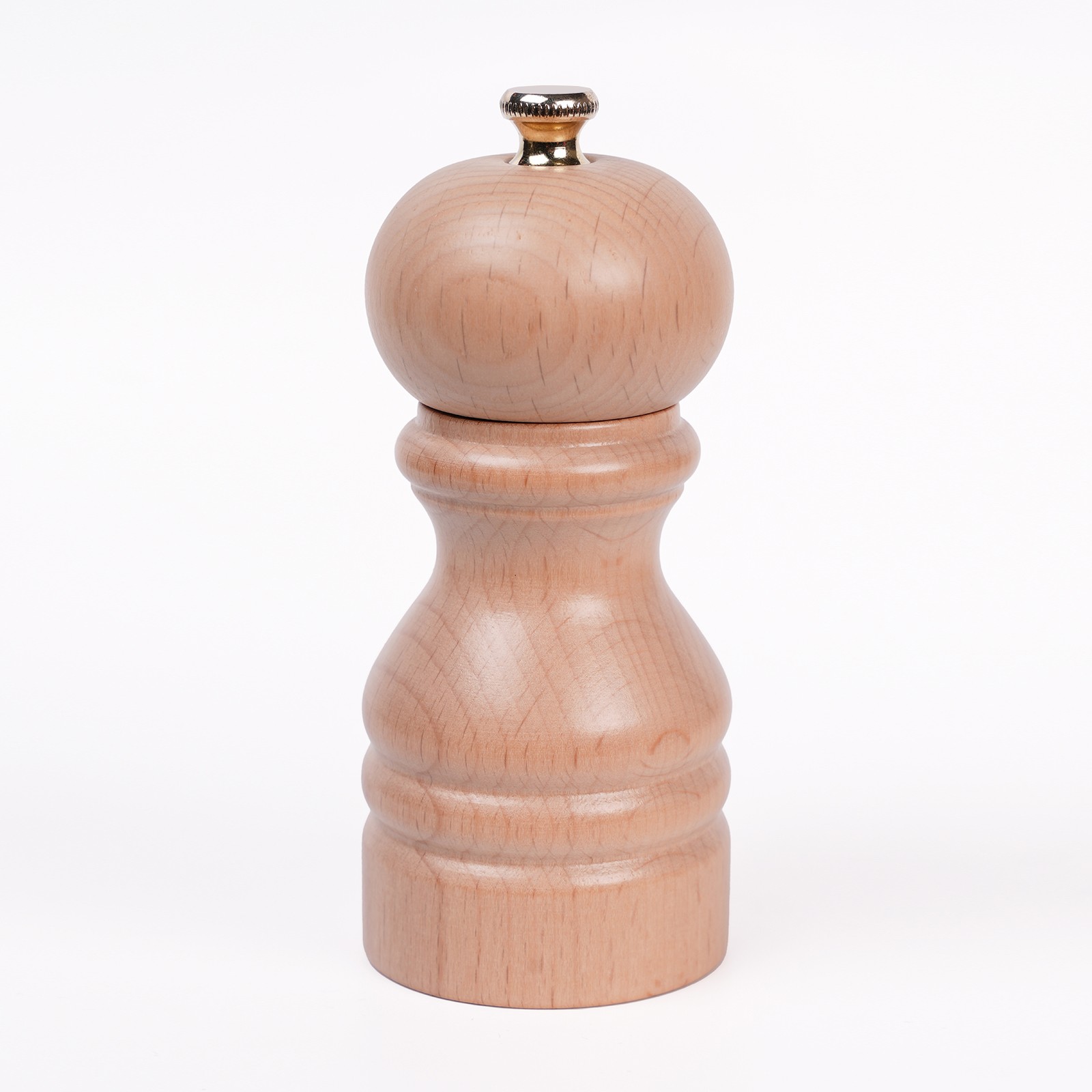 NATURAL AHŞAP TUZ VE KARABİBER EL DEĞİRMENİ 12 CM