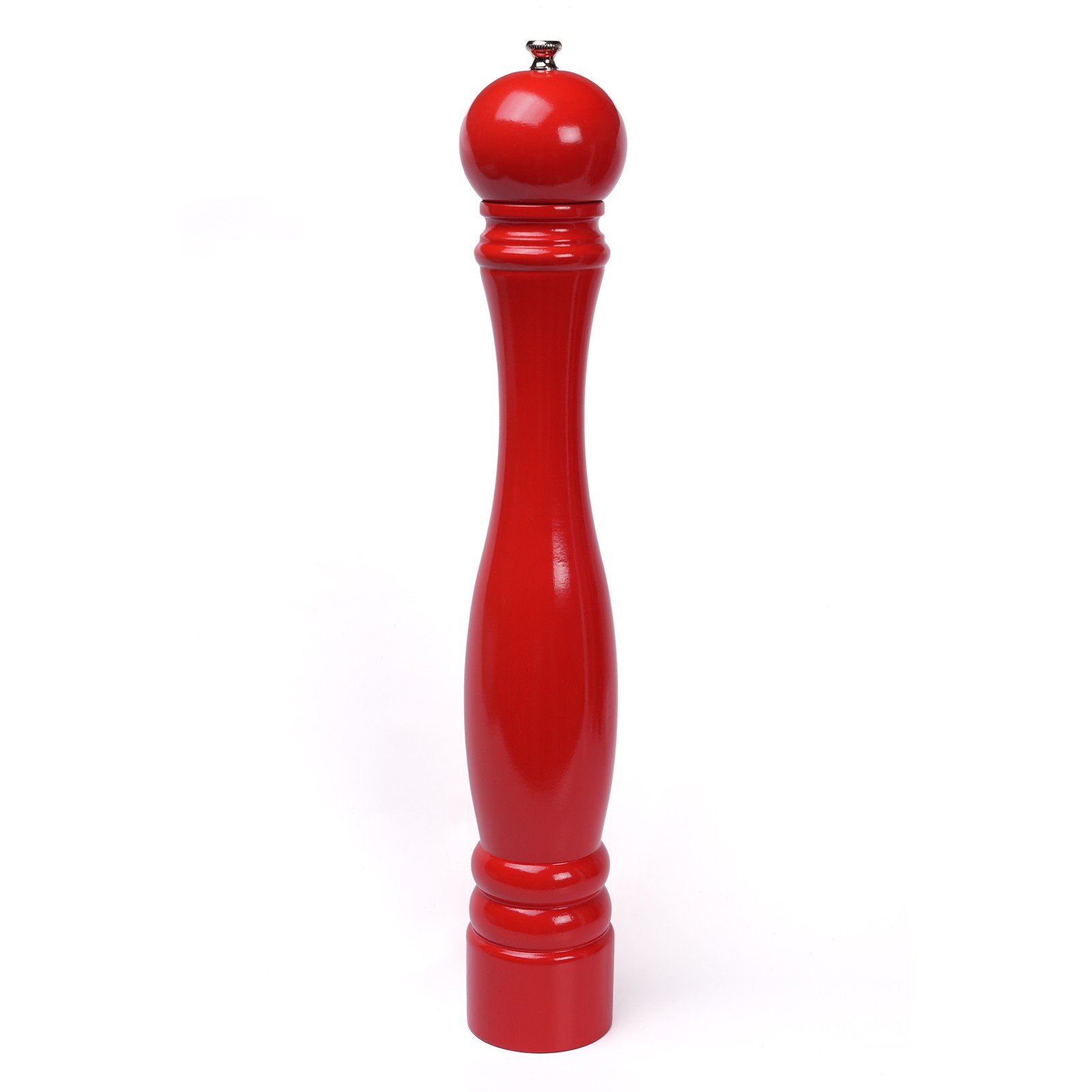 KIRMIZI AHŞAP TUZ VE KARABİBER EL DEĞİRMENİ 40 CM