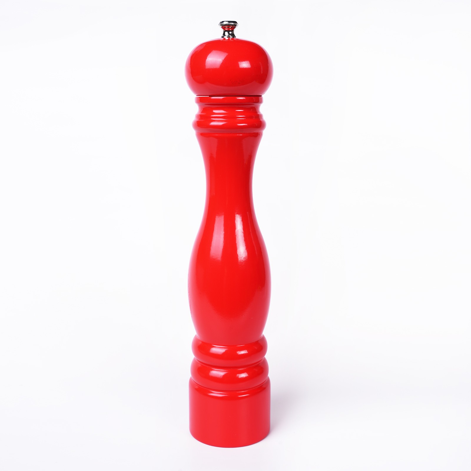KIRMIZI AHŞAP TUZ VE KARABİBER EL DEĞİRMENİ 30 CM