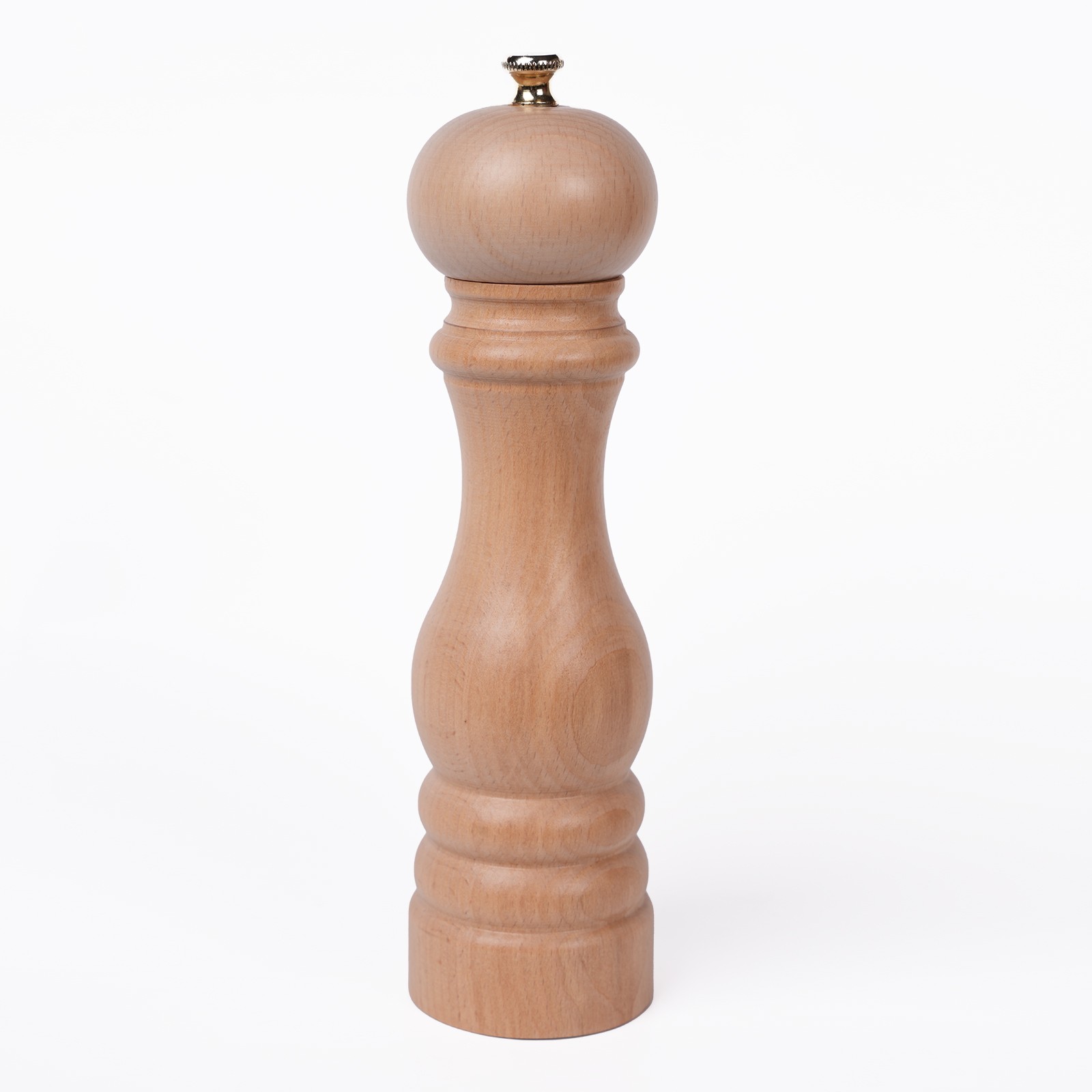 NATURAL AHŞAP TUZ VE KARABİBER EL DEĞİRMENİ 22 CM