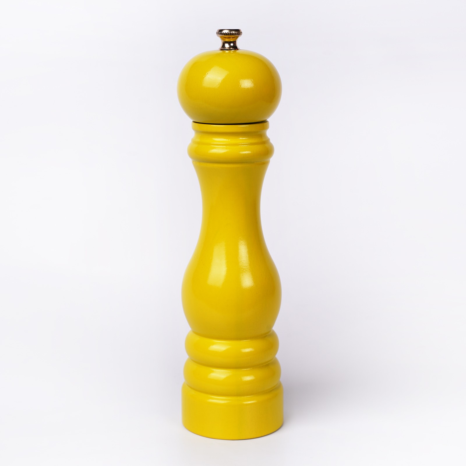 SARI AHŞAP TUZ VE KARABİBER EL DEĞİRMENİ 22 CM