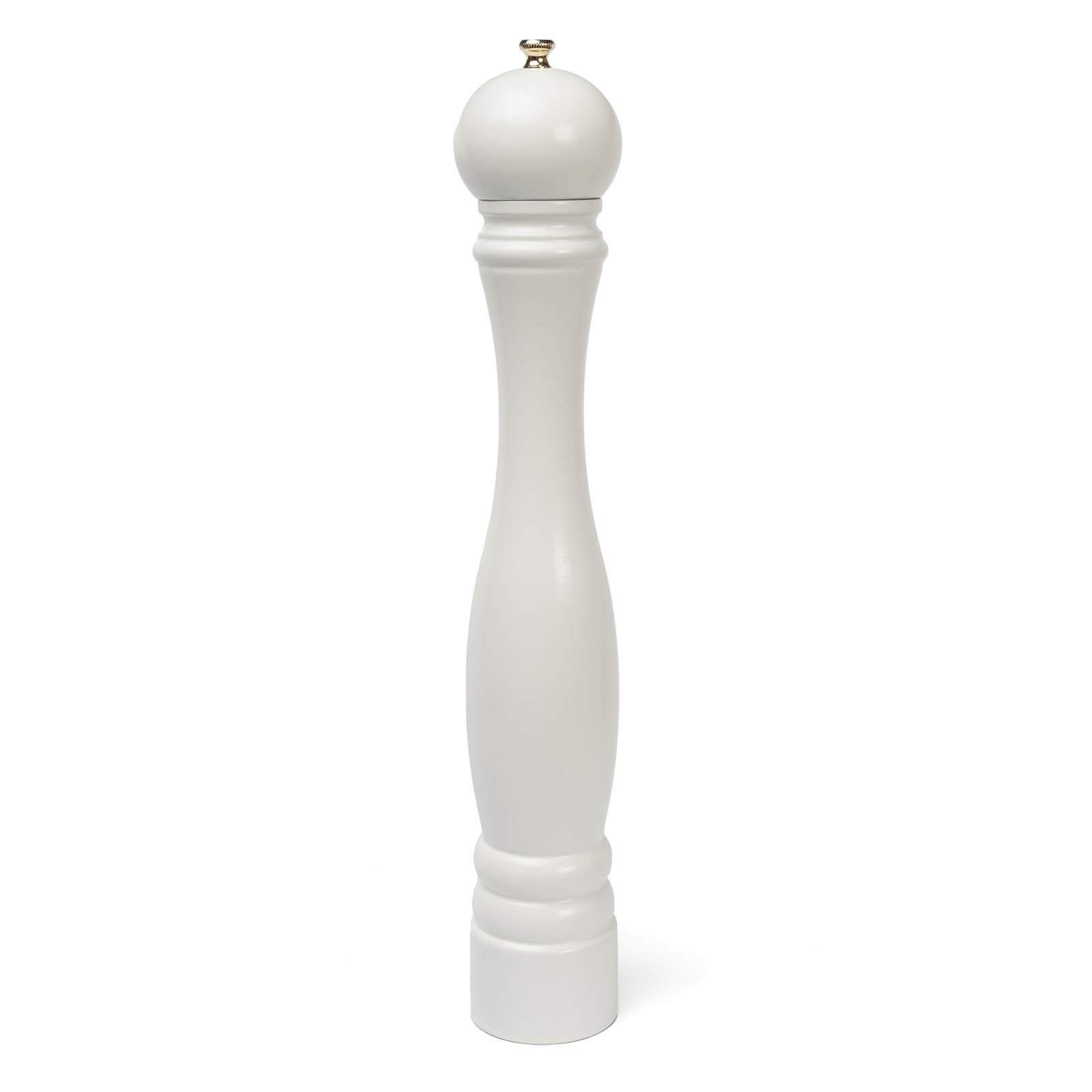BEYAZ AHŞAP TUZ VE KARABİBER EL DEĞİRMENİ 40 CM