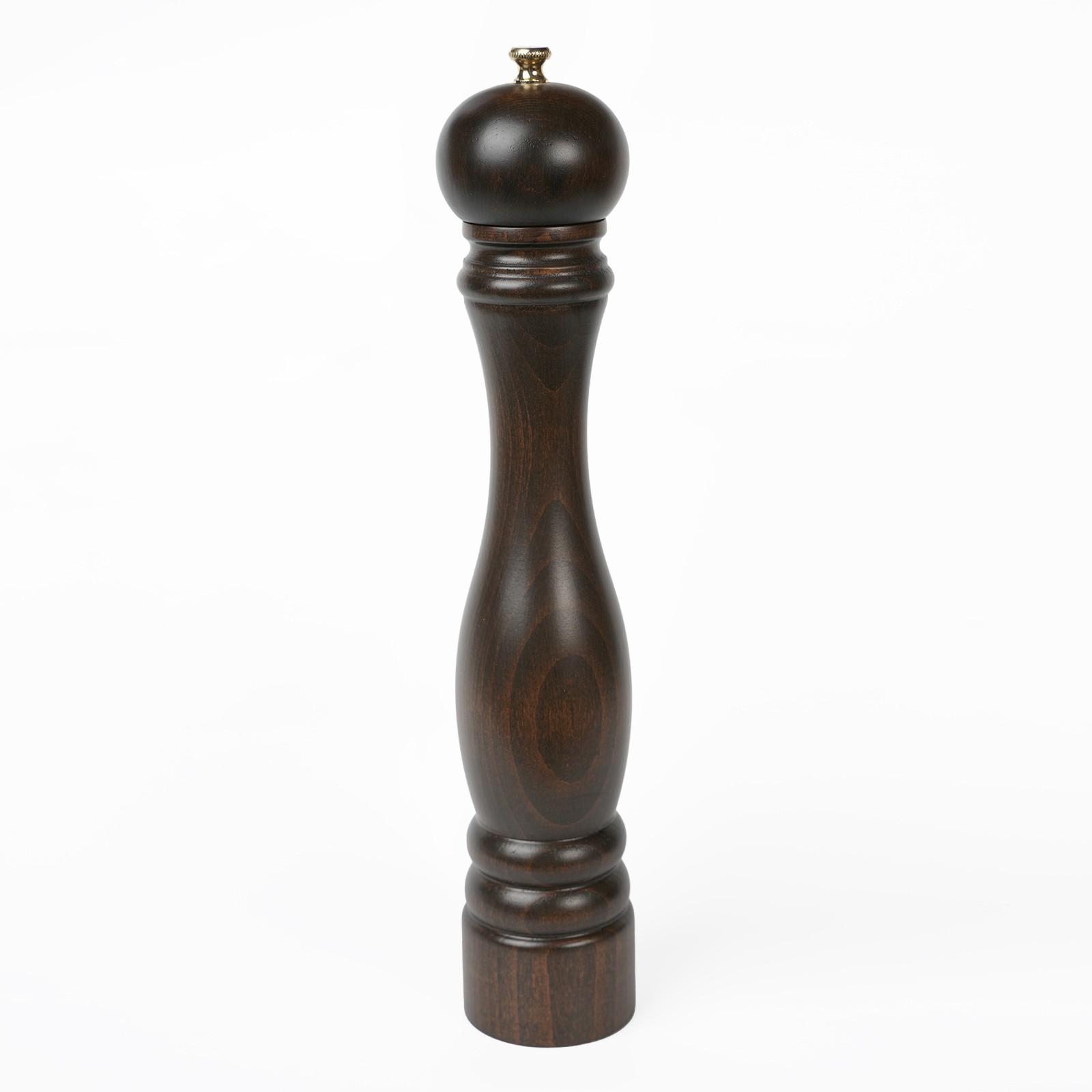 KAHVERENGİ AHŞAP TUZ VE KARABİBER EL DEĞİRMENİ 34 CM