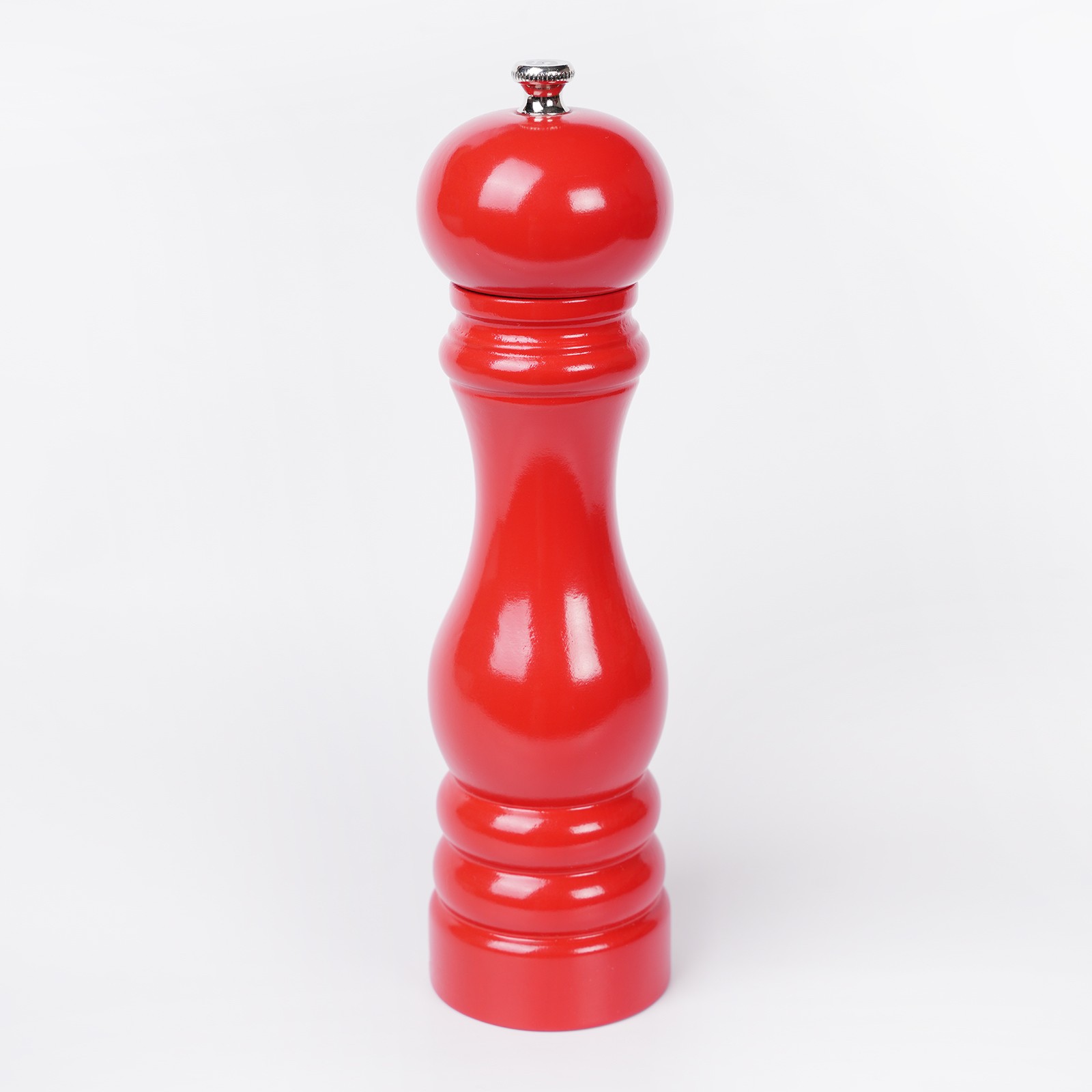 KIRMIZI AHŞAP TUZ VE KARABİBER EL DEĞİRMENİ 22 CM