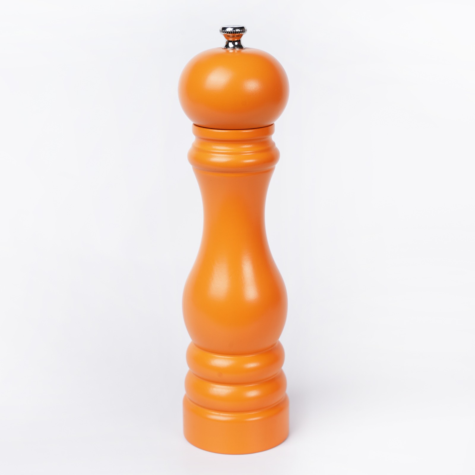 TURUNCU AHŞAP TUZ VE KARABİBER EL DEĞİRMENİ 22 CM